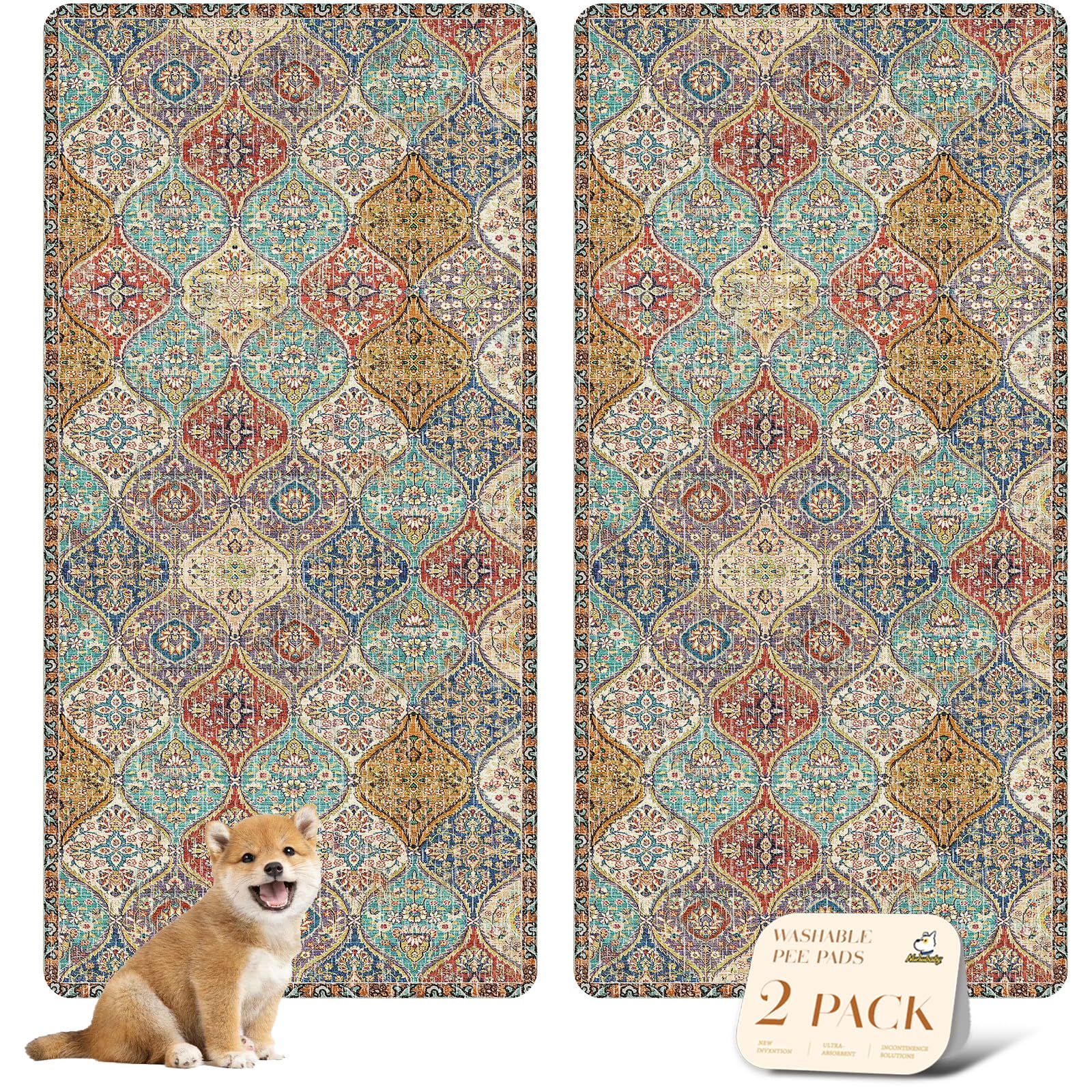 nunubaby vue face avant du tapis protecteur, protège sols et meubles