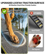 NUOBESTY gros plan sur tapis Oxford antidérapant offrant meilleure traction