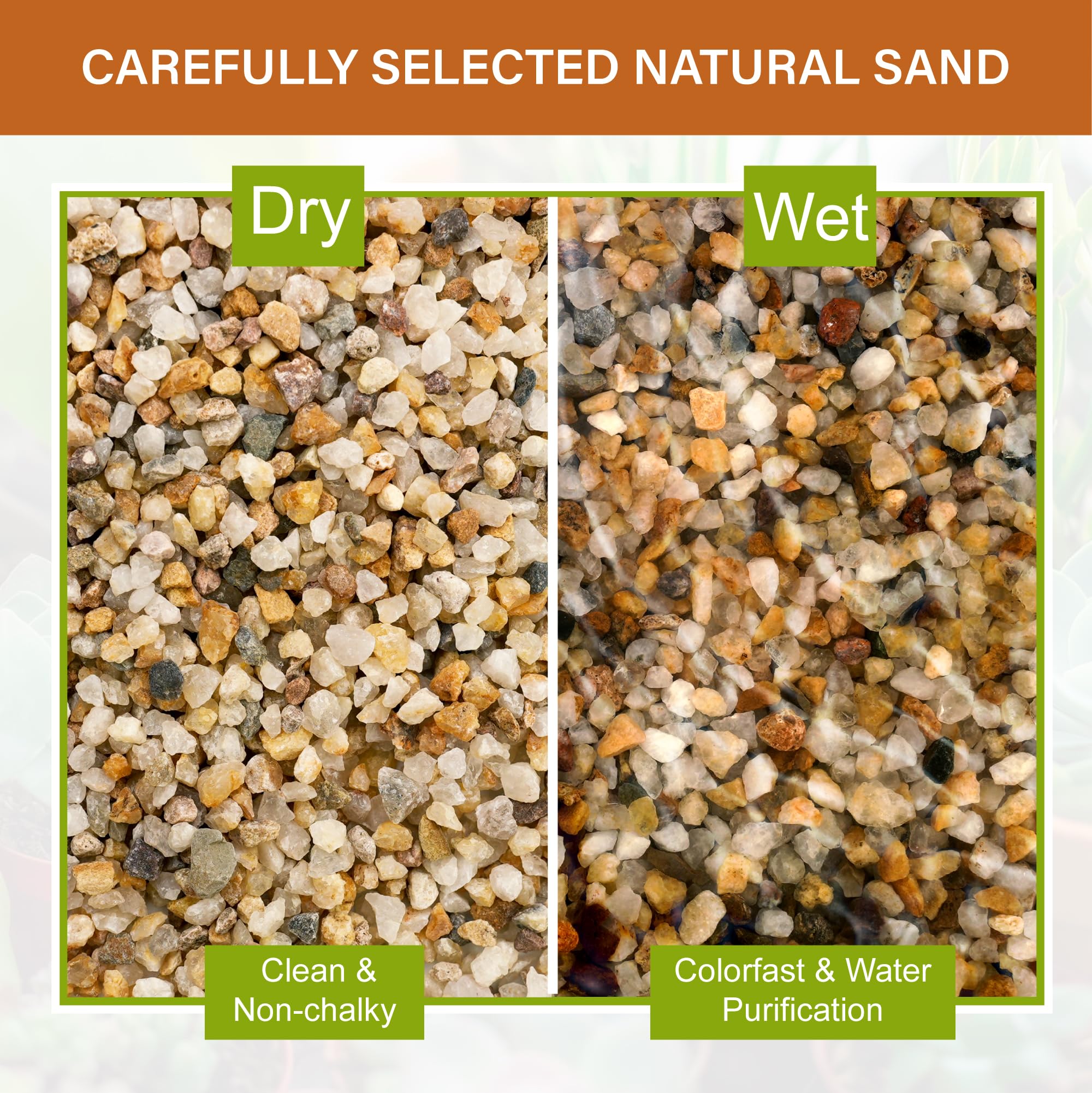 NUPICK détail de texture montrant grains propres et réutilisables