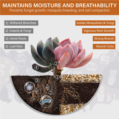Gros plan sur la texture 3–5 mm du sable NUPICK pour drainage amélioré