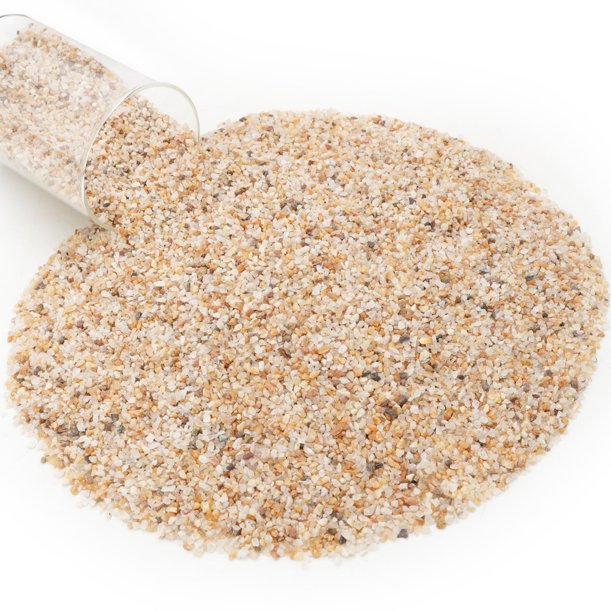 NUPICK paquet de sable 10 lb montrant l'emballage et la qualité