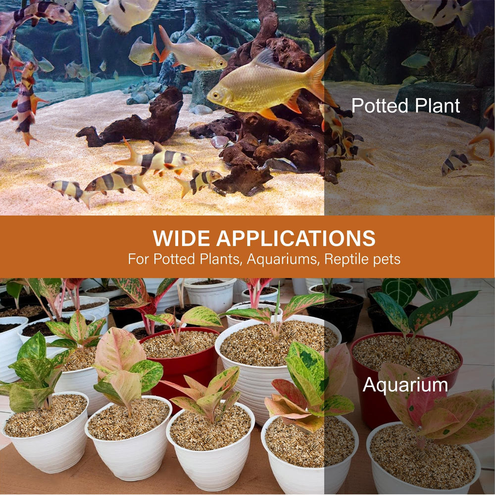 NUPICK sable comme substrat d'aquarium stabilisant le lit du bac
