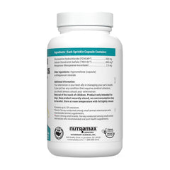 Nutramax Cosequin capsule ouverte libérant la poudre pour un dosage simple et pratique