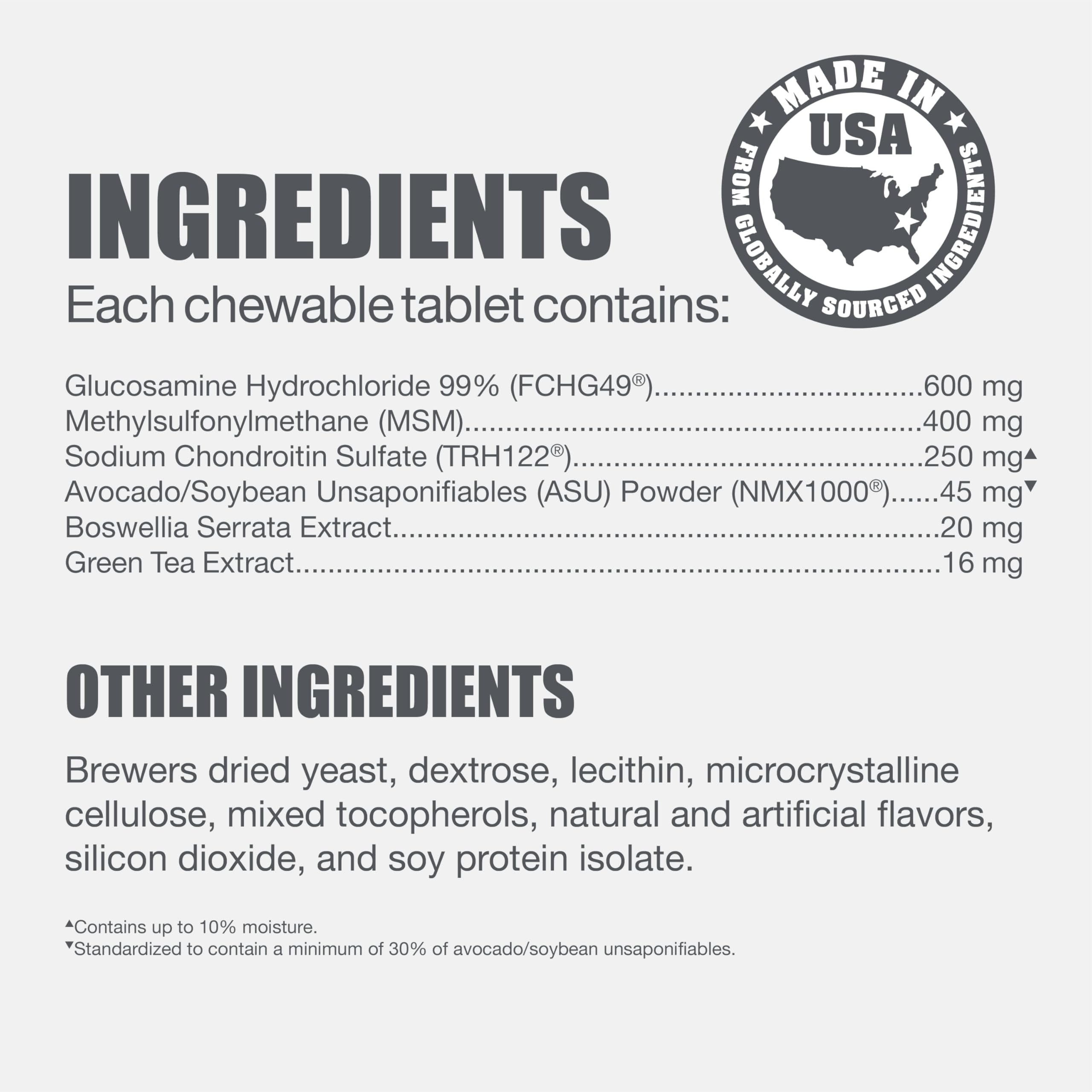 Nutramax Dasuquin chien mange une friandise montrant acceptation et confort d'administration