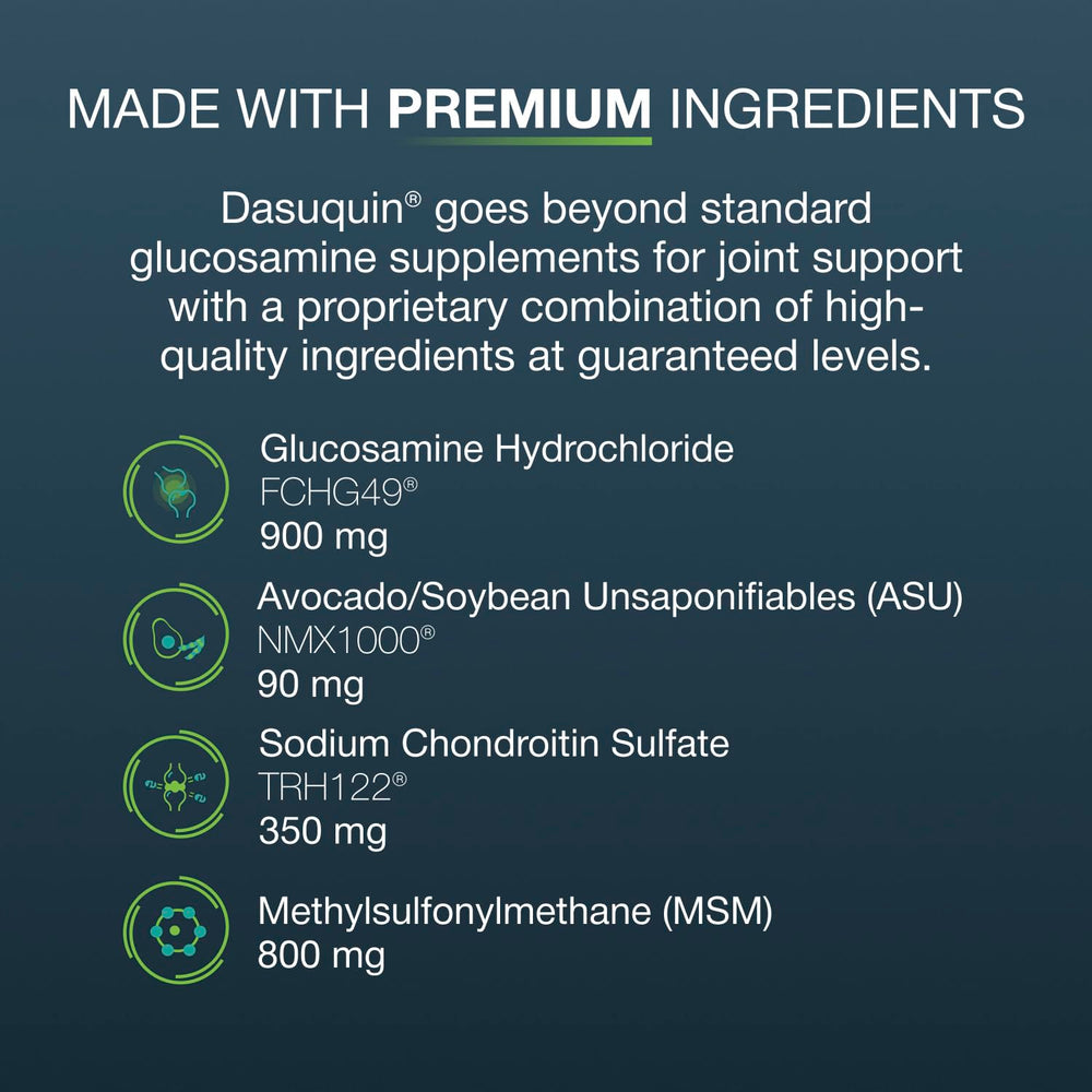 Nutramax Dasuquin MSM emballage ouvert révélant distribution pratique des friandises