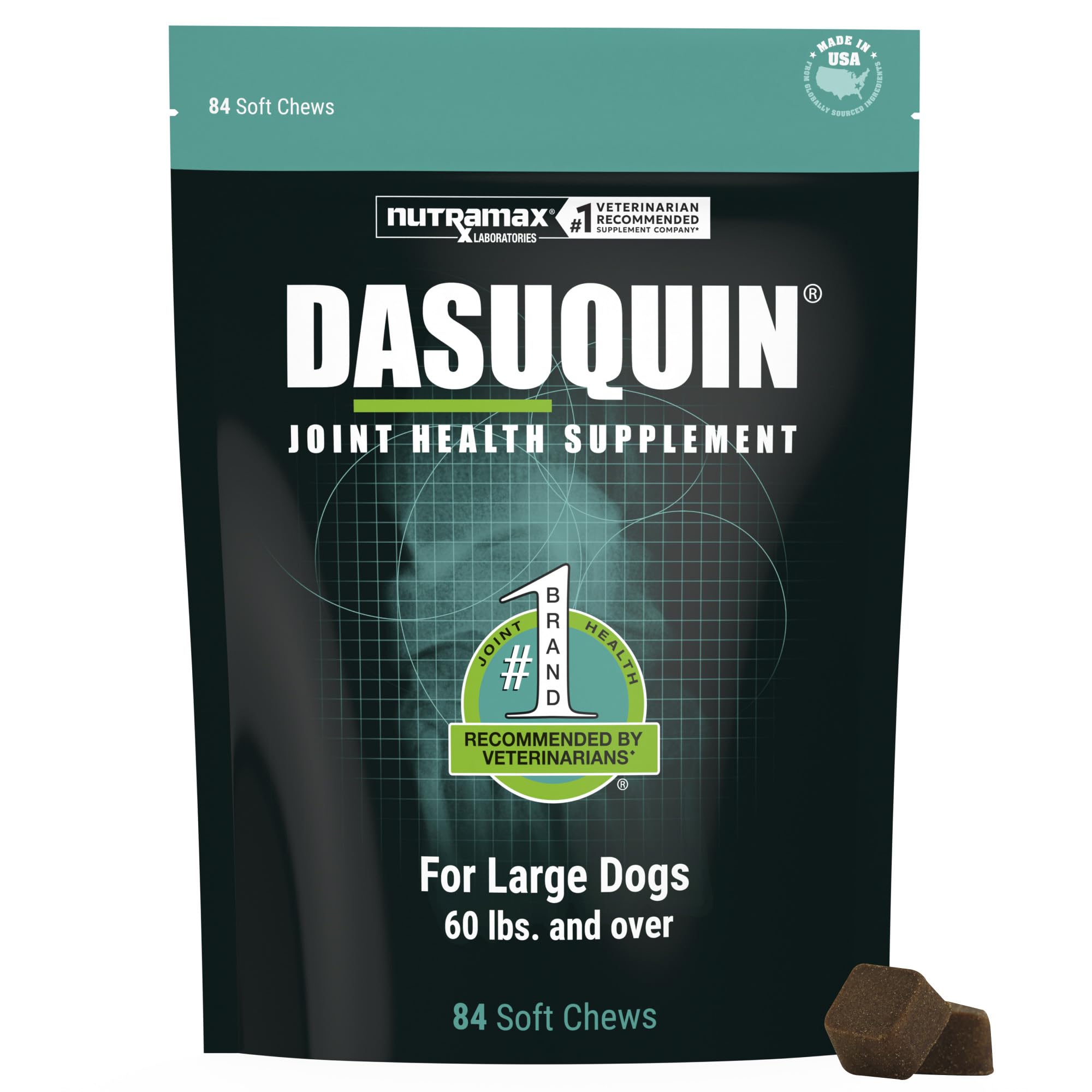 Nutramax Dasuquin emballage avant, assure confiance qualité