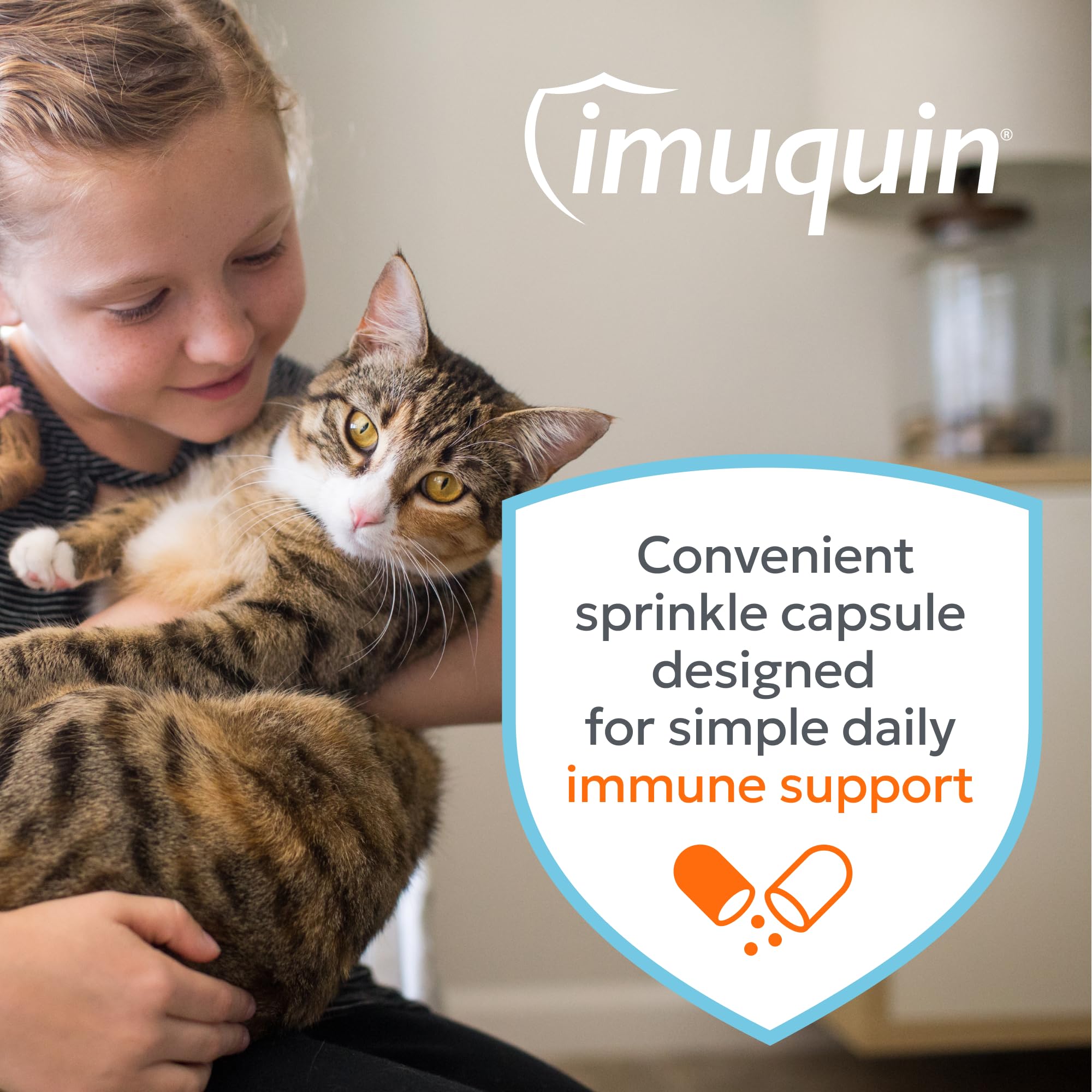 Nutramax Imuquin comparaison taille dans la main, pratique et maniable