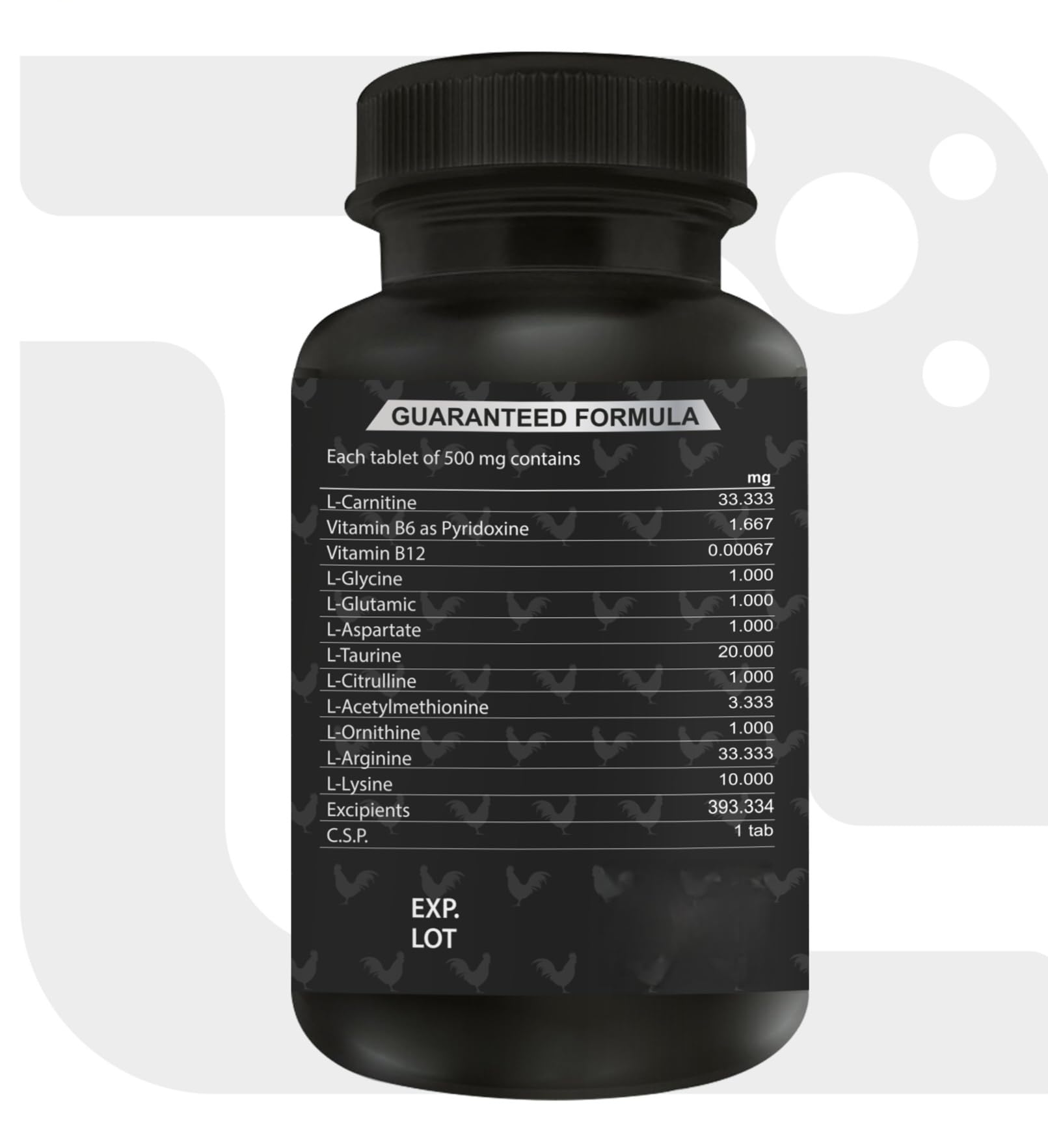 NUTRI-LINE Aminoplex100 comprimés mélangés à l'aliment pour distribution simple