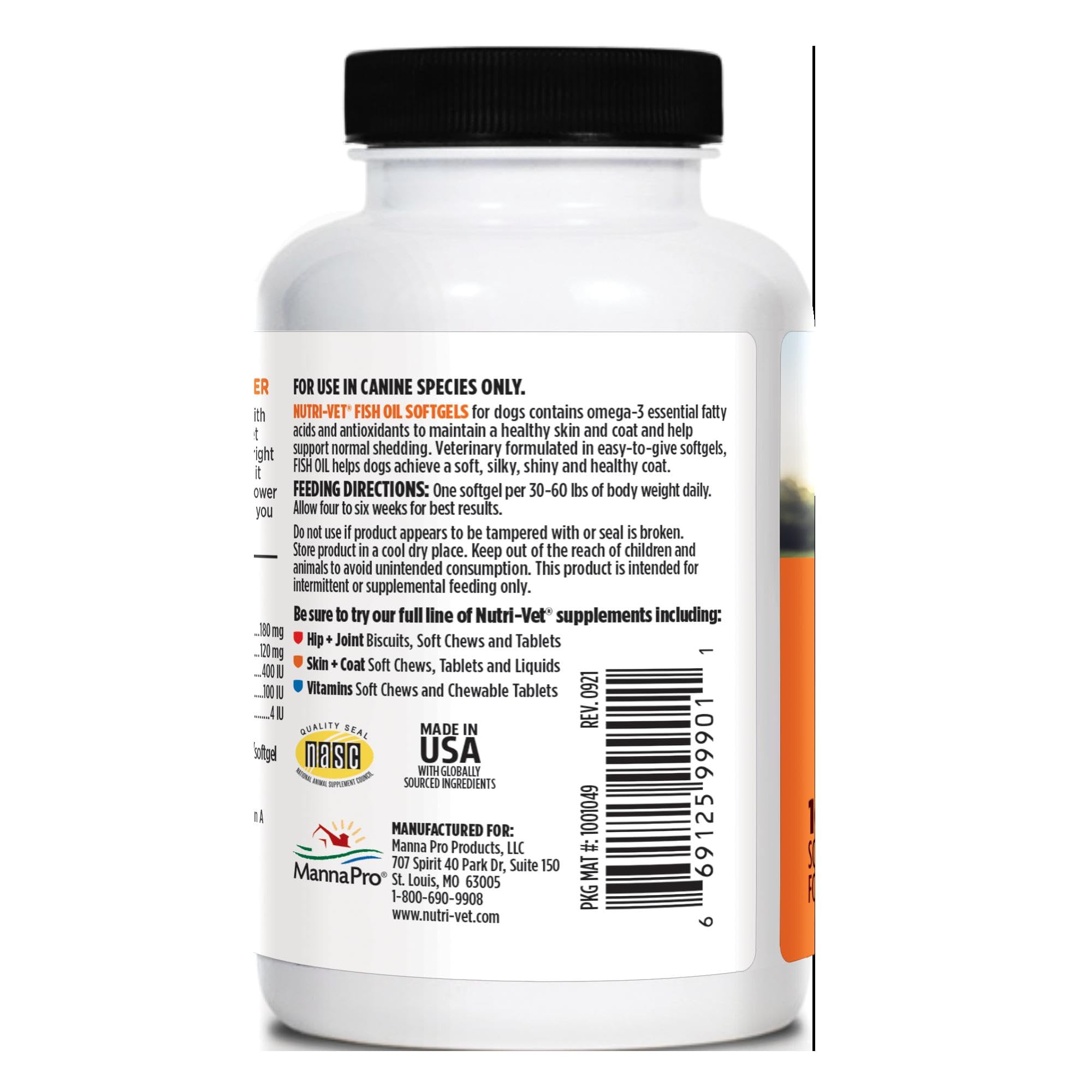 Nutri‑Vet chien mange gélule démontrant appétence et administration simple