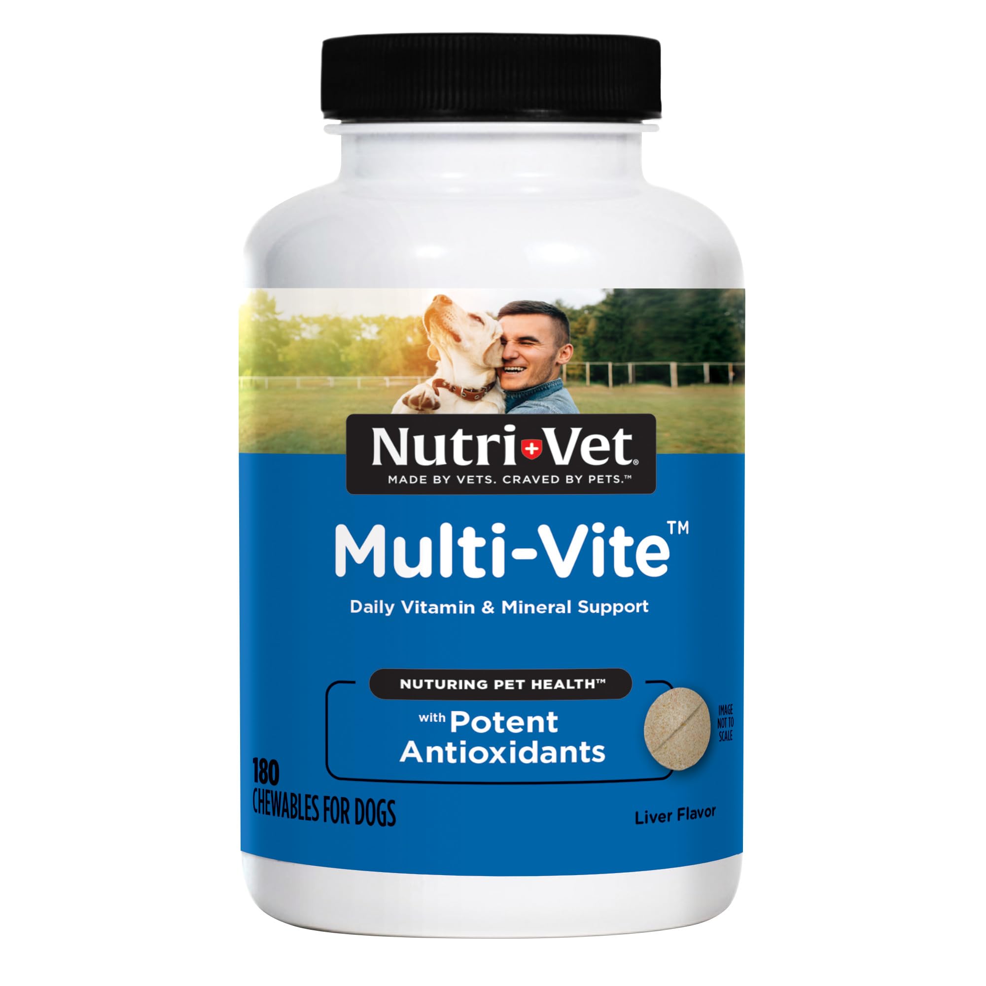 Nutri-Vet flacon avant montrant l’étiquette claire et bénéfice quotidien