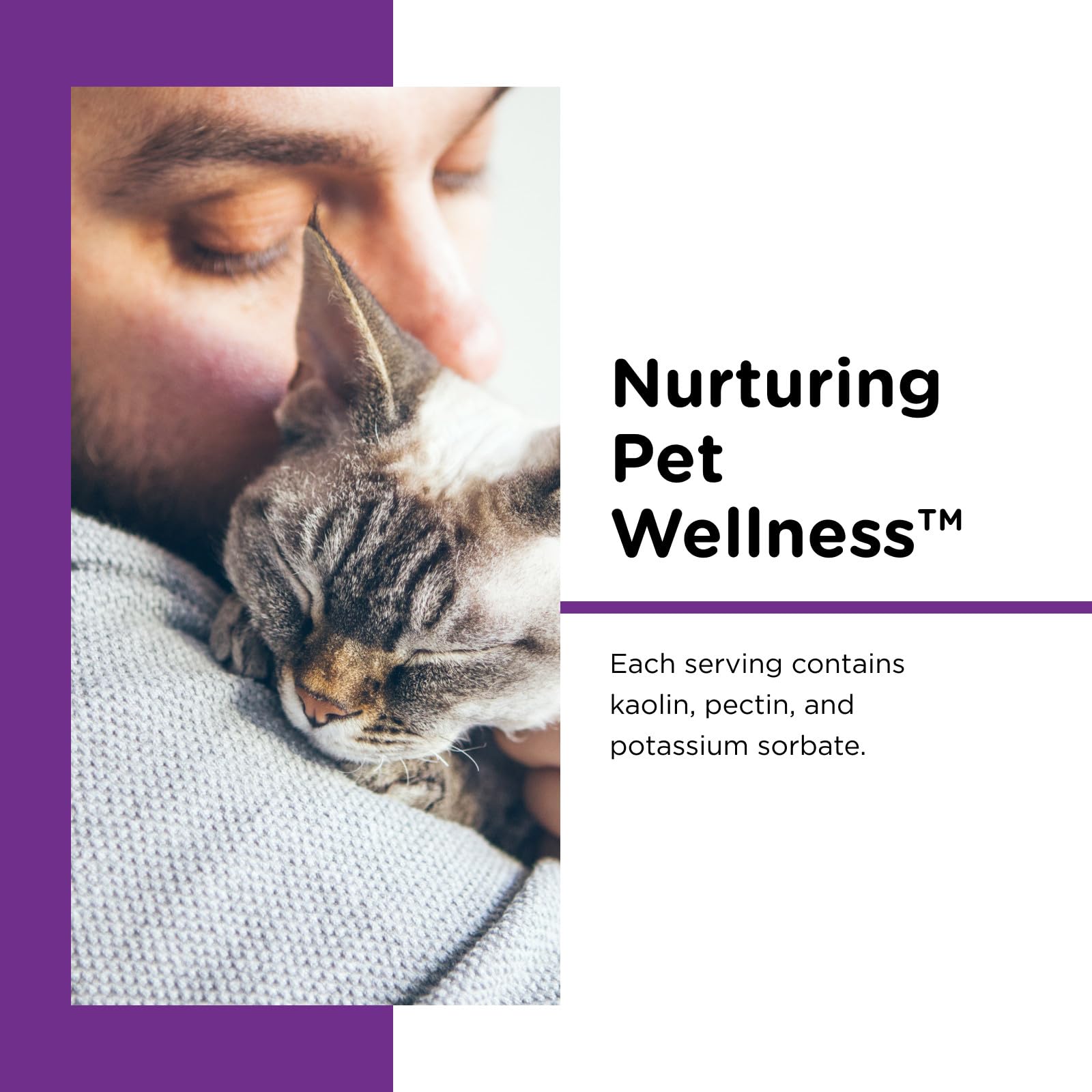 Nutri-Vet seringue donnant le médicament montrant facilité d’usage