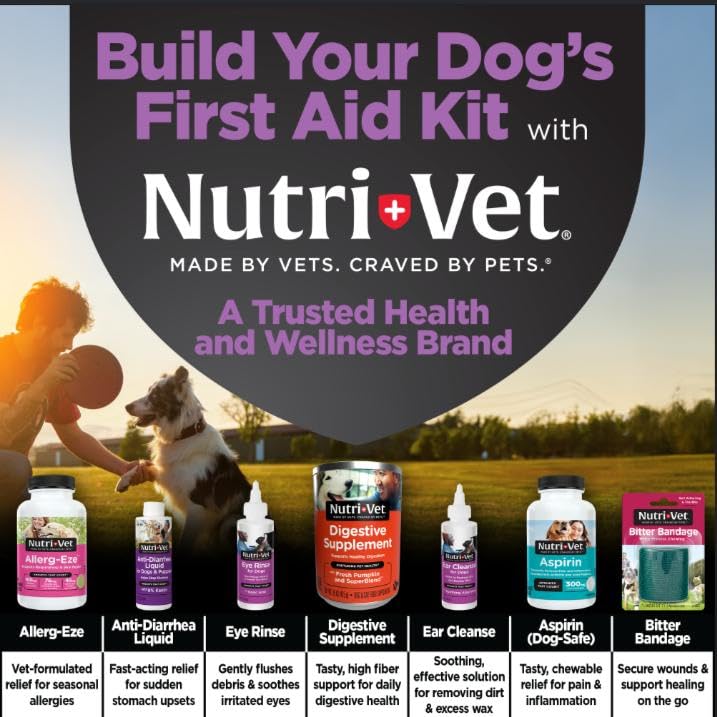 Nutri-Vet flacon à l’échelle main, montre taille pratique 8oz