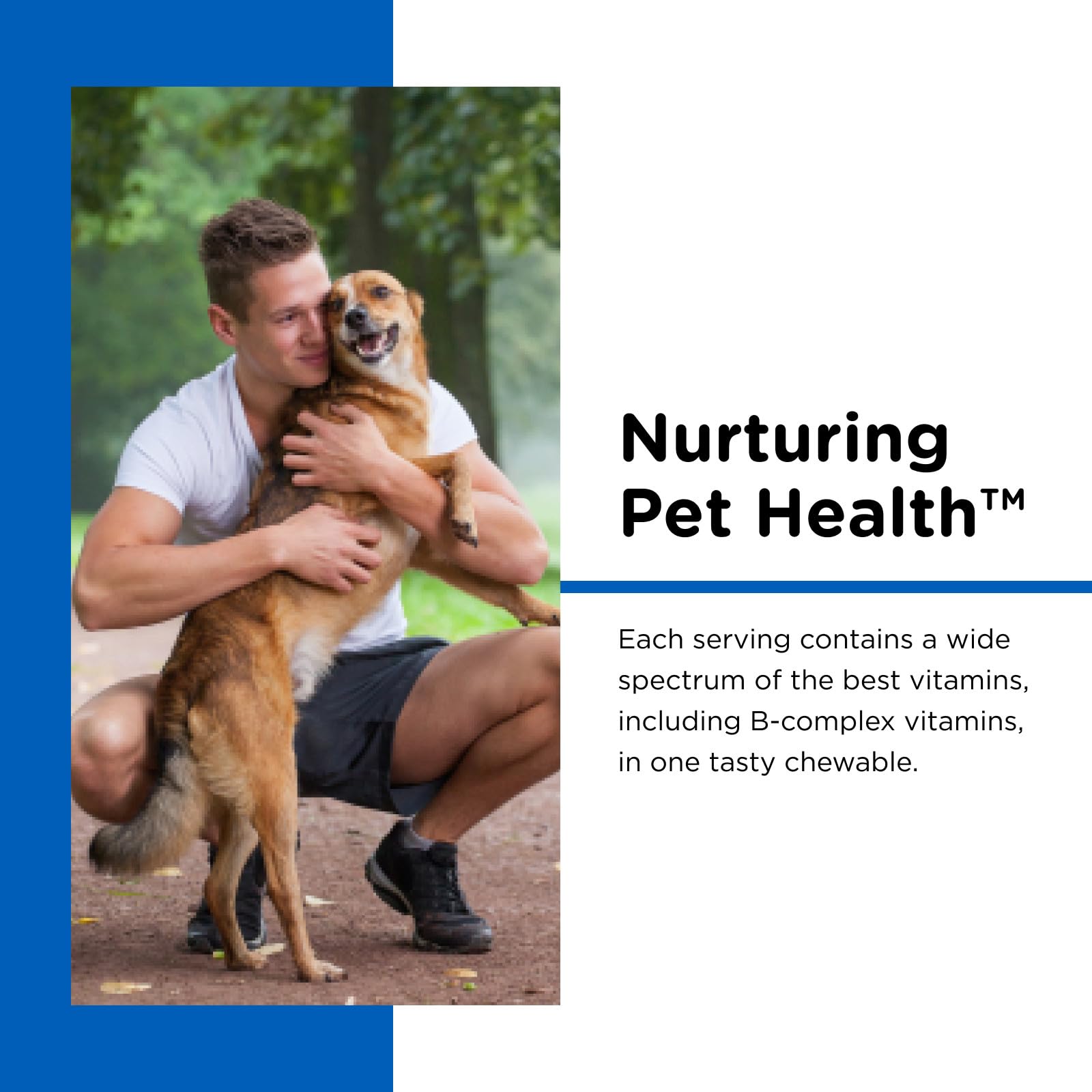 Nutri-Vet texture masticable détaillée, facile à administrer