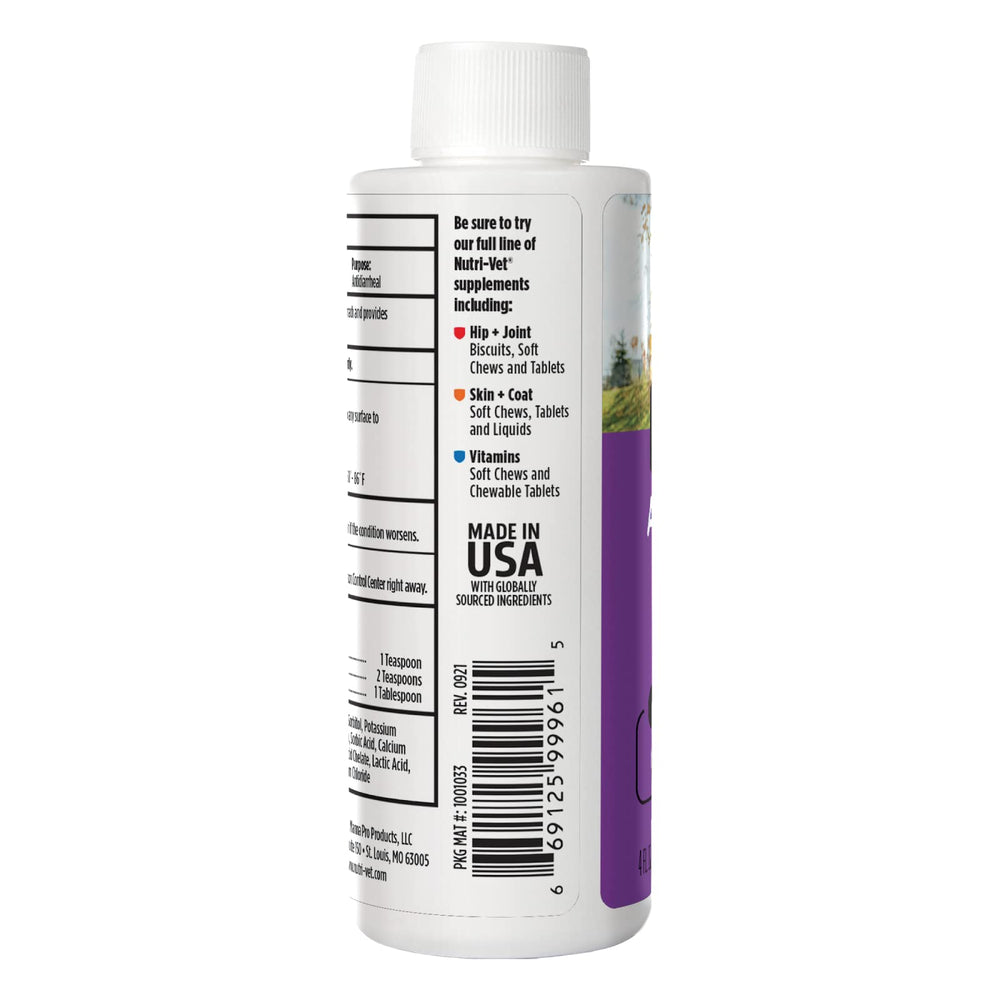 Nutri-Vet trousse de voyage avec flacon pour soutien digestif mobile
