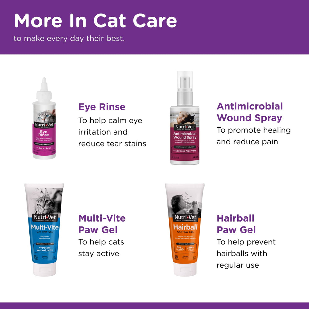 Nutri-Vet comparaison taille Uri-Ease Paw Gel pour estimation du volume