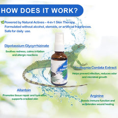 NUTRIARISE texture liquide légère montrant absorption rapide apaisante