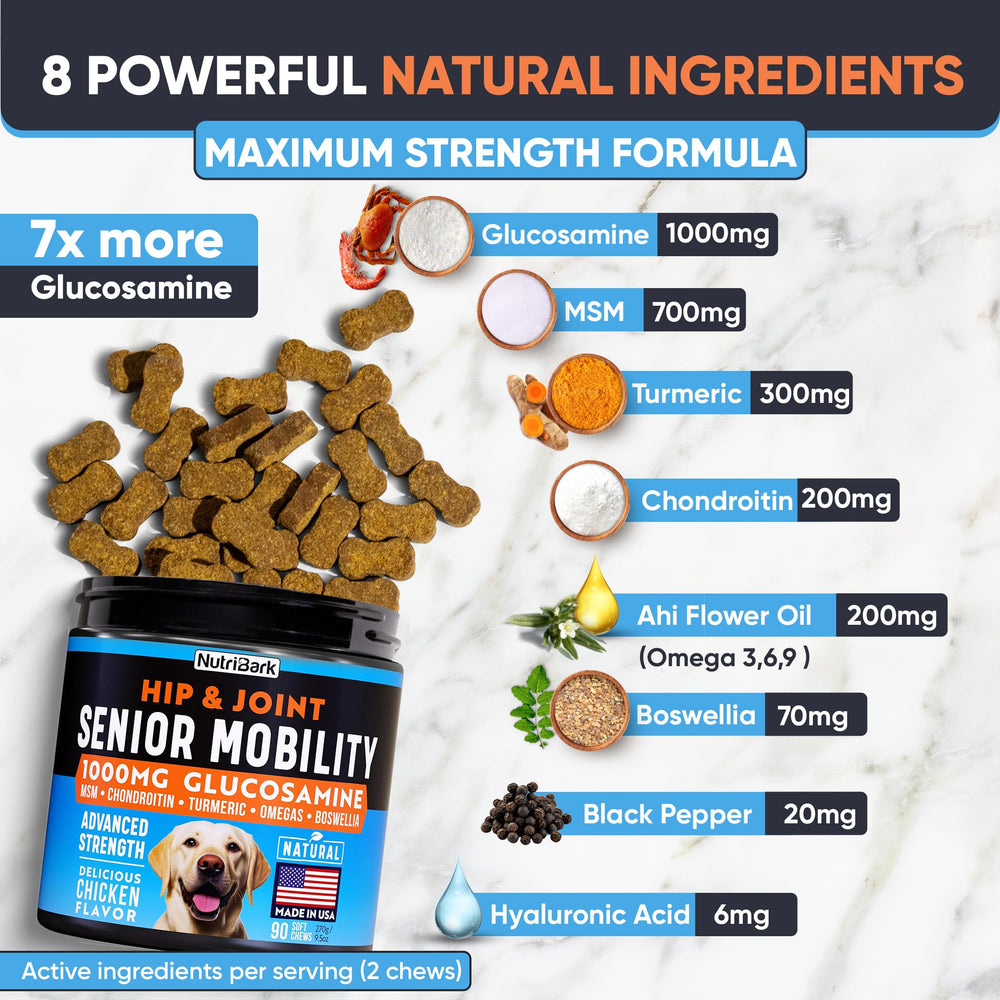 Nutribark chew en forme d'os illustrant facilité d'administration