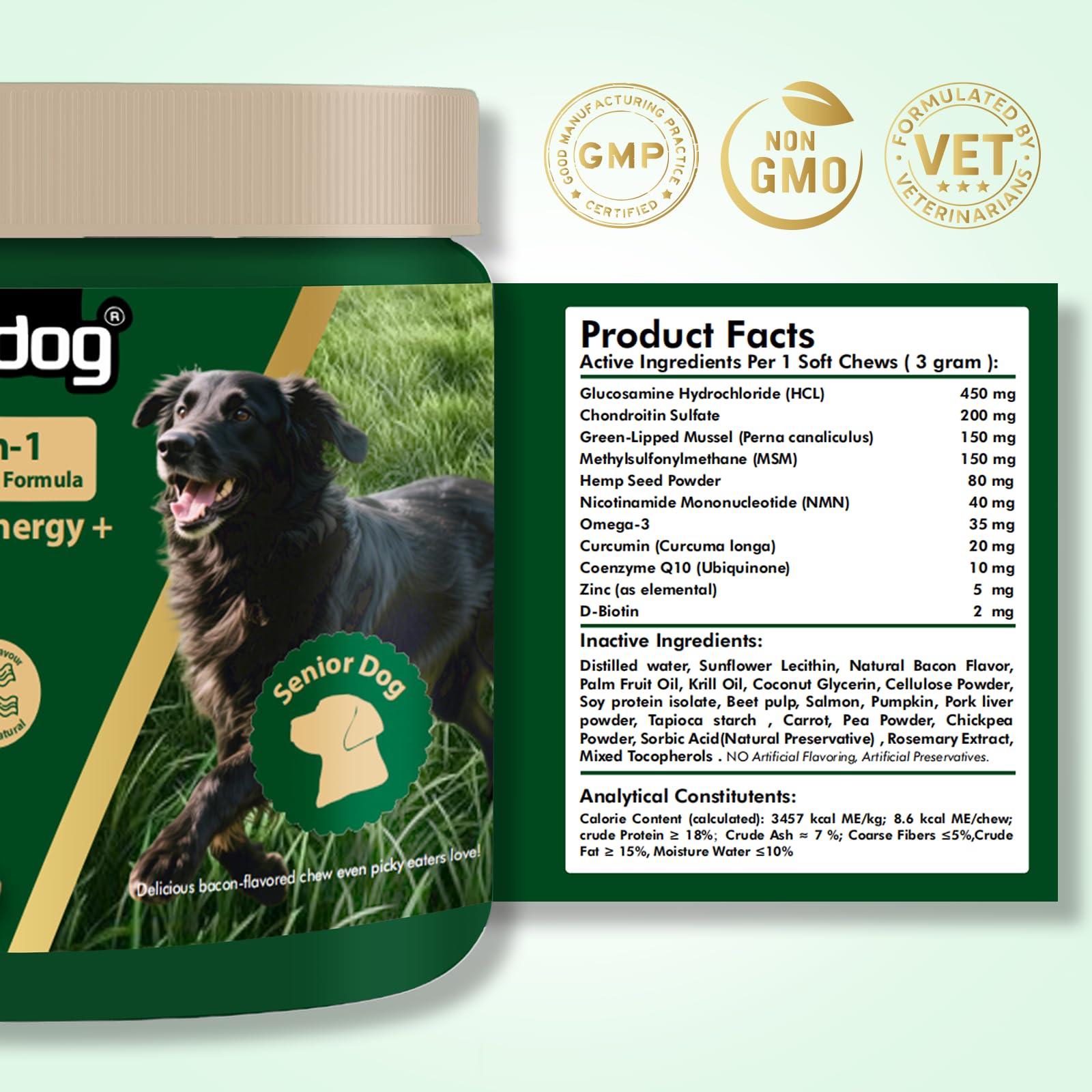 nutridog comparaison taille main montre portion adaptée chien