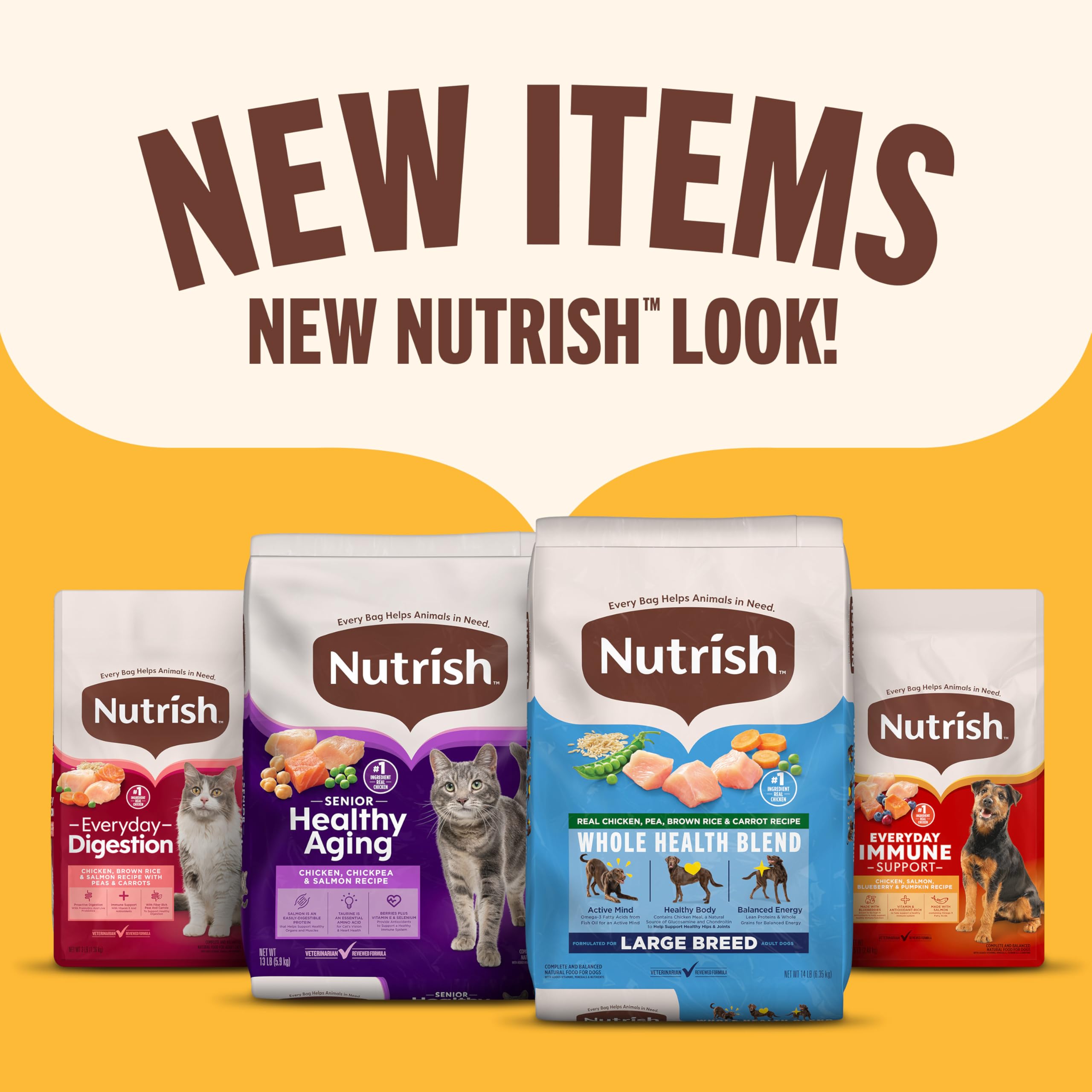 nutrish chien mangeant la nourriture pour image d’acceptation et plaisir