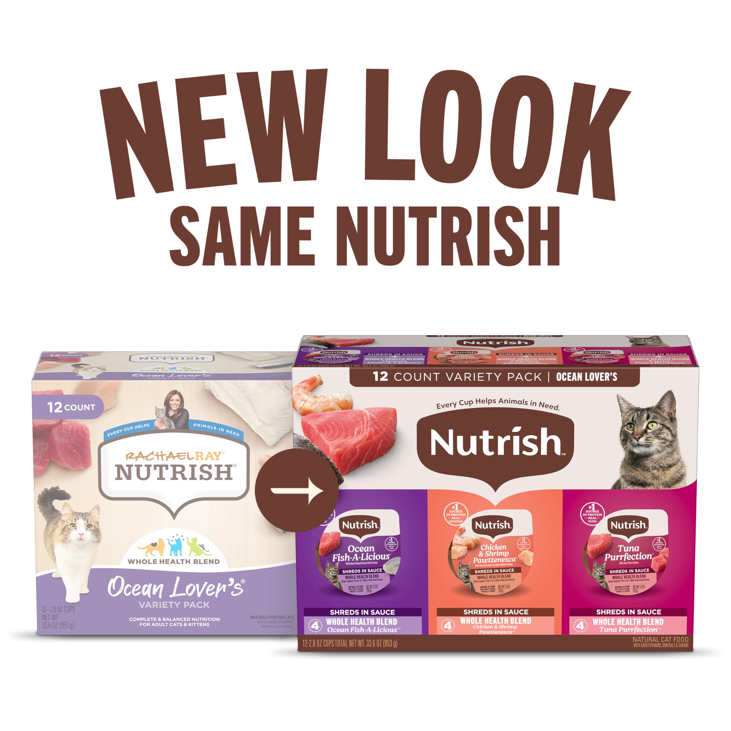 Nutrish coupelle servie dans un bol facilitant le repas