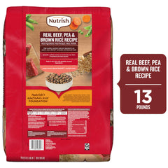 Nutrish gros plan croquettes montrant texture appétente et qualité