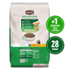 Nutrish texture des croquettes en gros plan, appétence et consistance nette