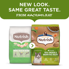 Nutrish gros plan des croquettes montrant texture et digestion facilitée