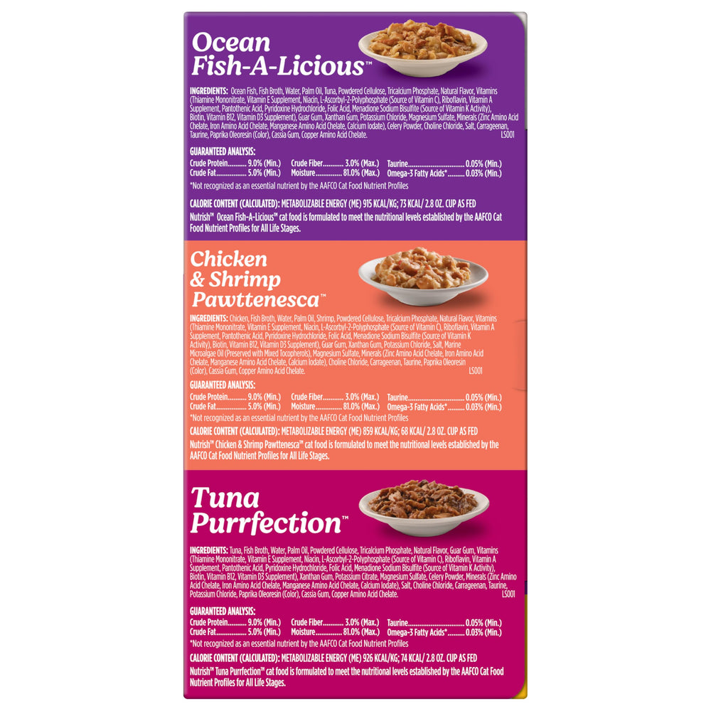 Nutrish gros plan texture pâtée montrant consistance attractive