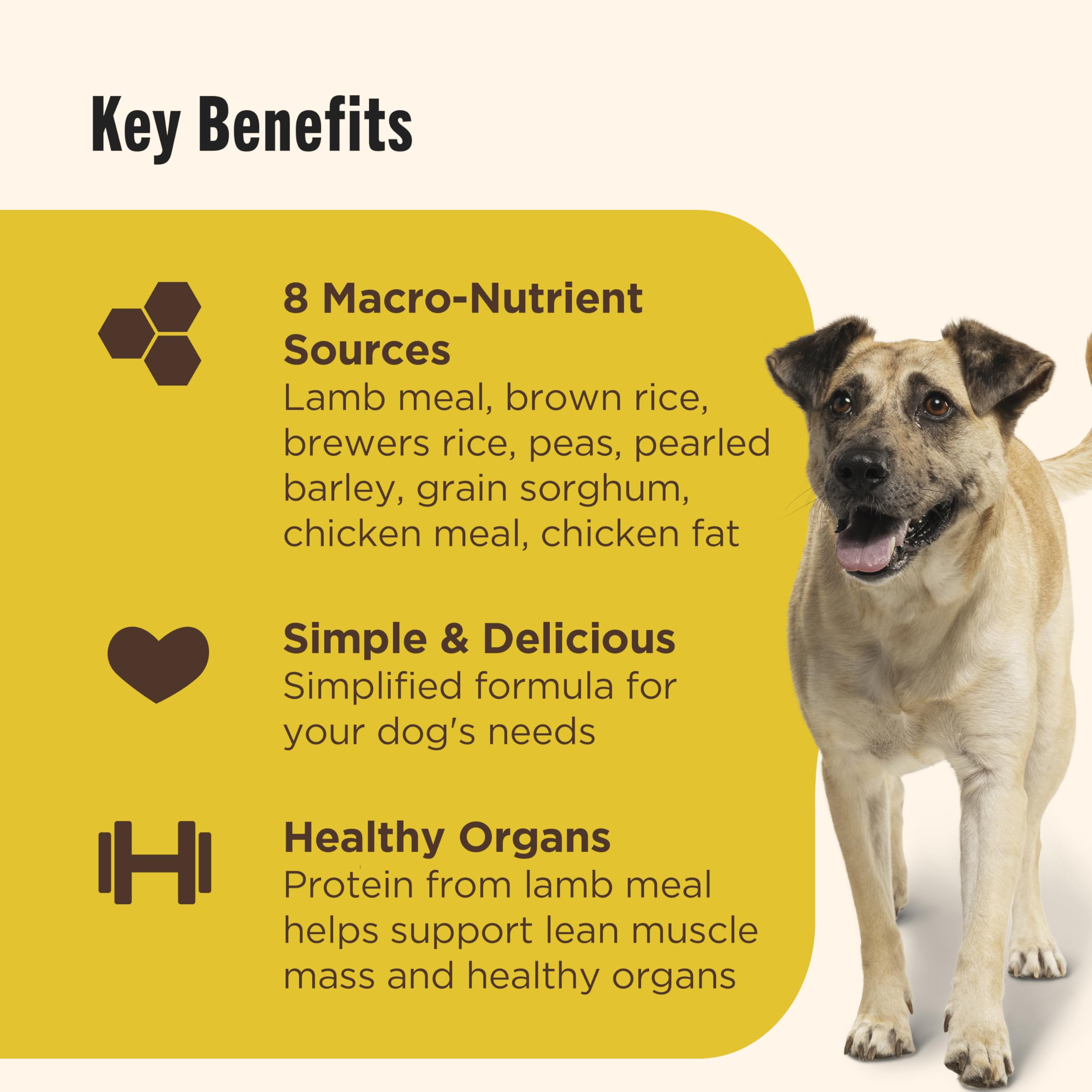 Nutrish comparaison taille croquette pour visualiser portion et adaptation au chien