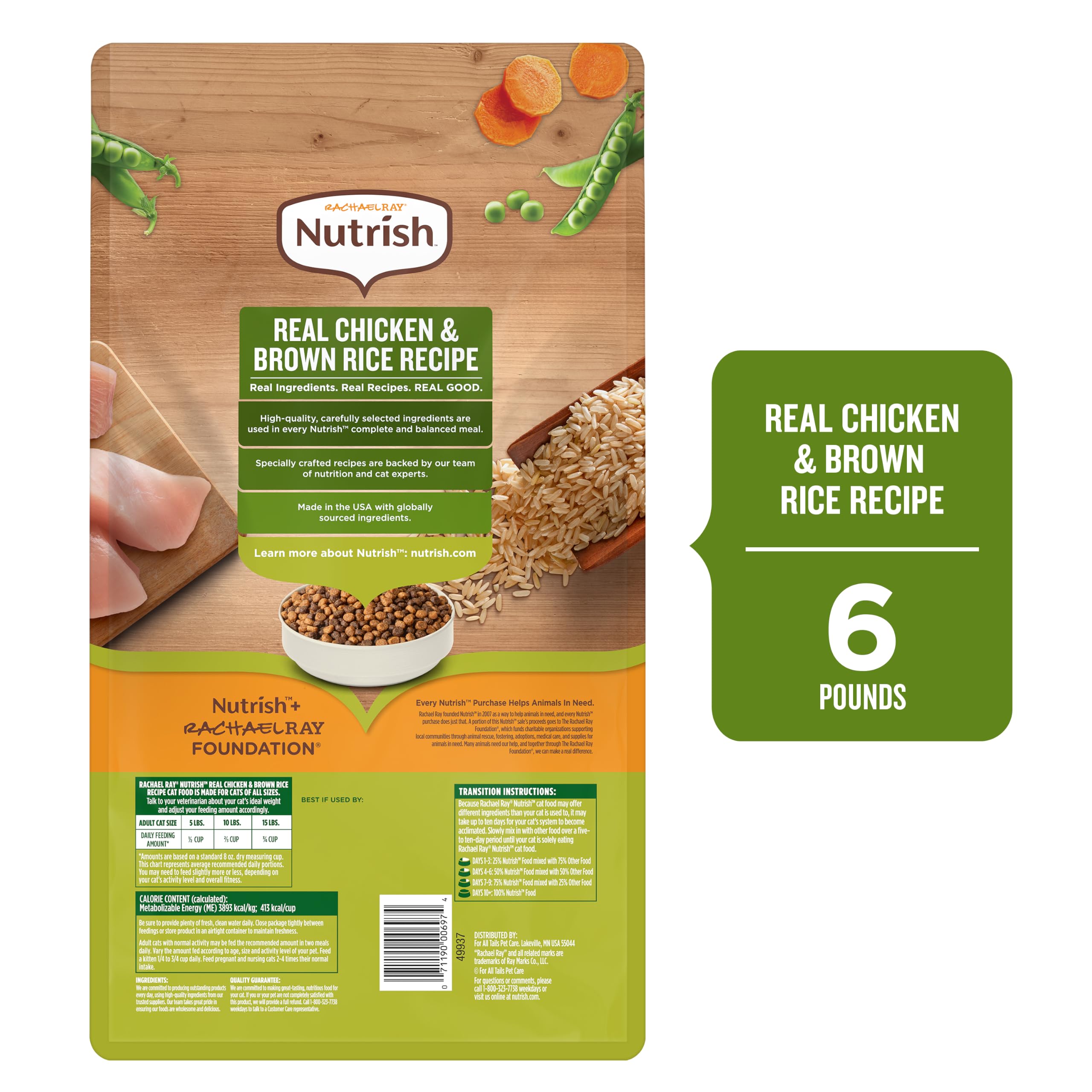 Nutrish étiquette ingrédient pour transparence et choix éclairé