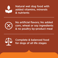 Nutrish portion servie sur assiette facilitant présentation repas