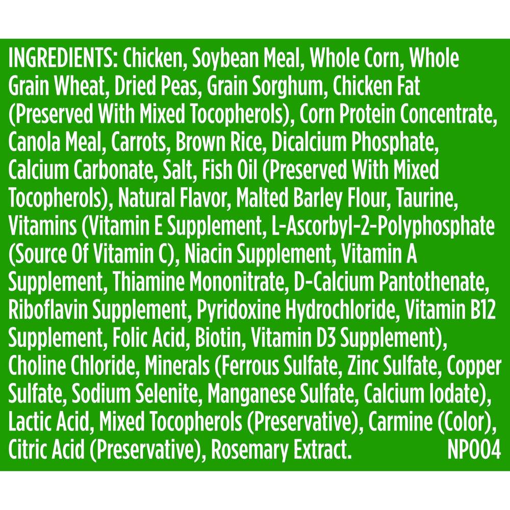 Nutrish sac sur étagère de magasin montrant disponibilité produit