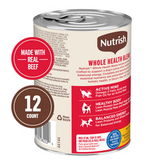 Nutrish gros plan sur texture en sauce onctueuse offrant hydratation et saveur