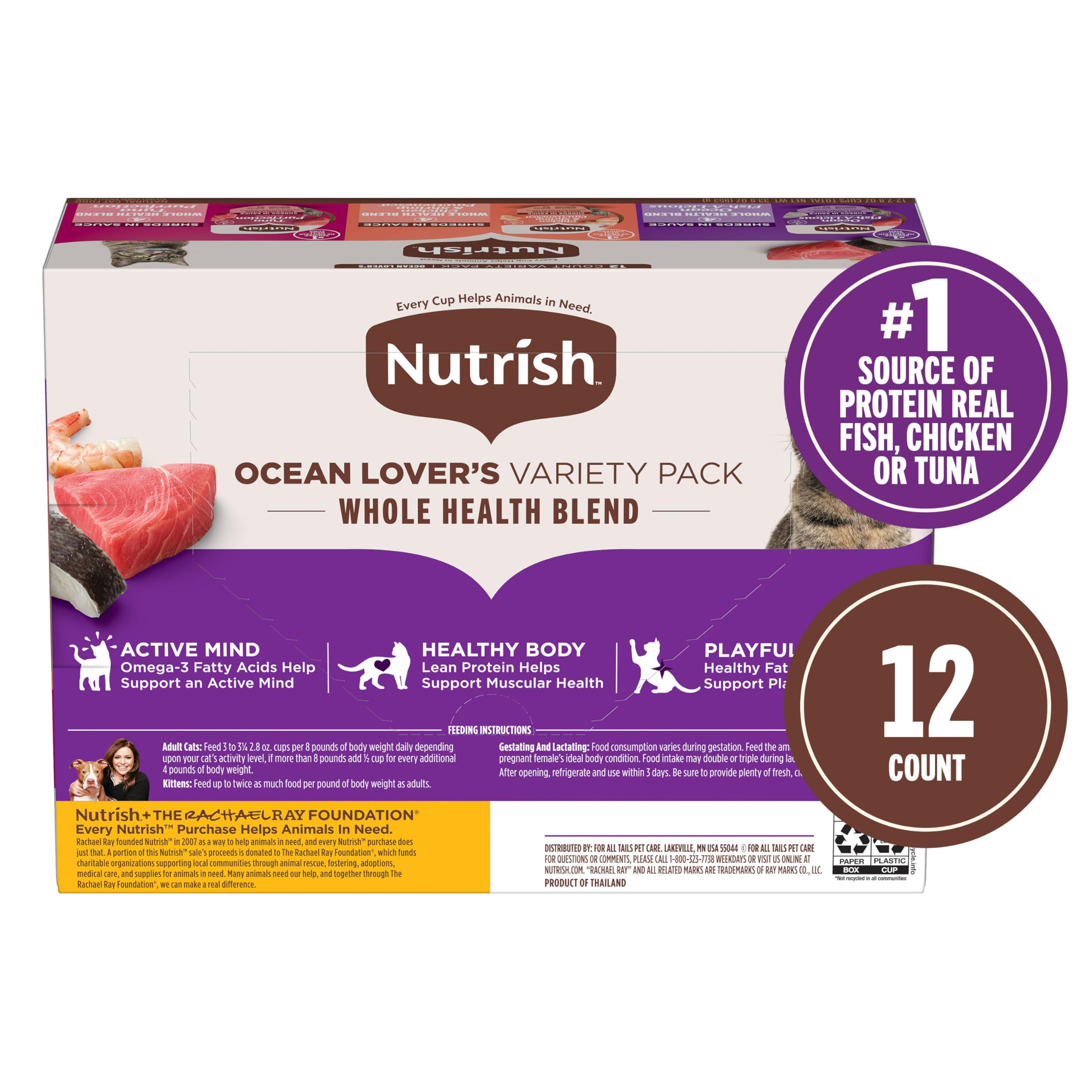 Nutrish usage quotidien en cuisine pour un service rapide