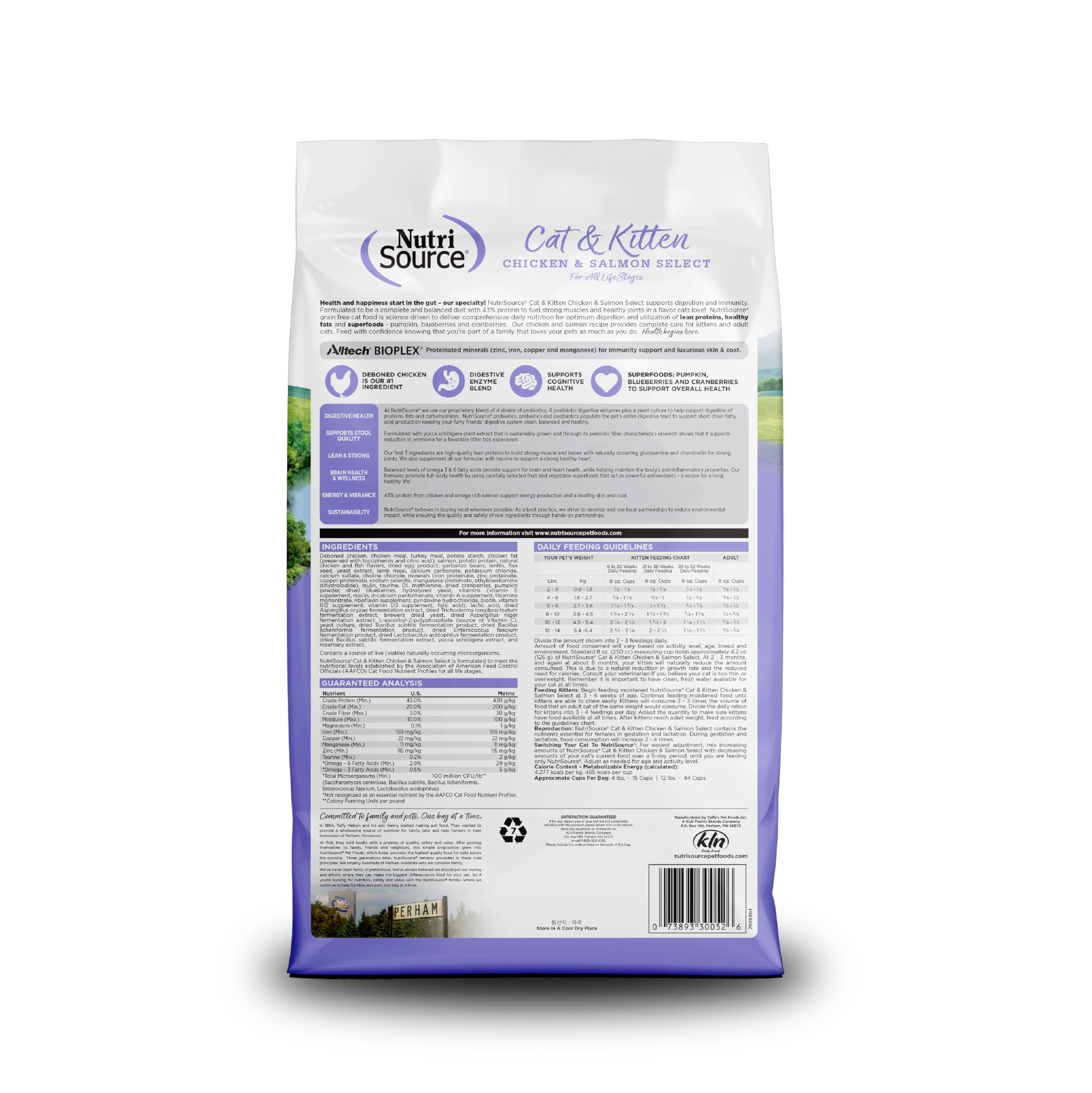 NutriSource gros plan sur la texture des croquettes pour appétence optimale