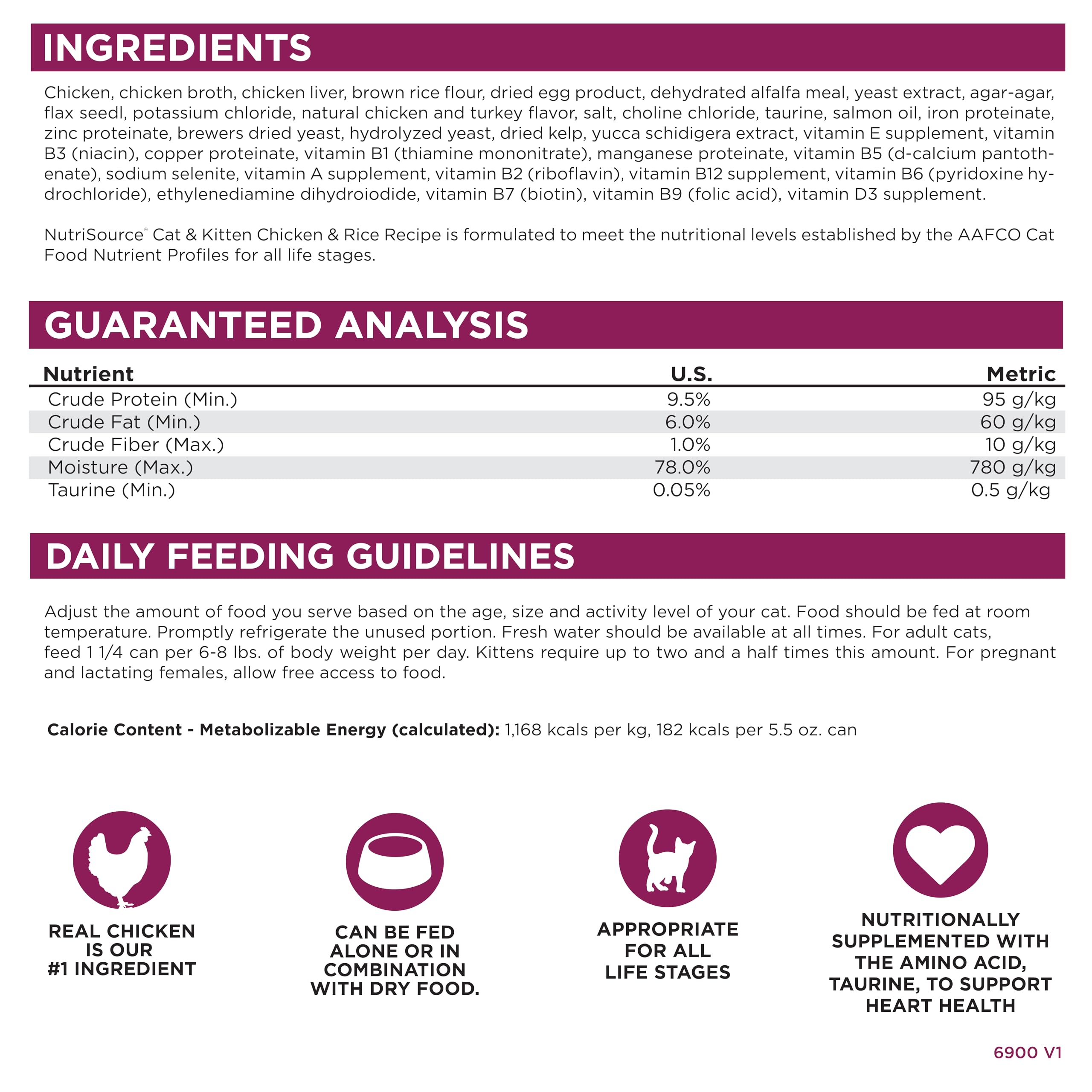 NutriSource chat mangeant montrant plaisir et hydratation apportée