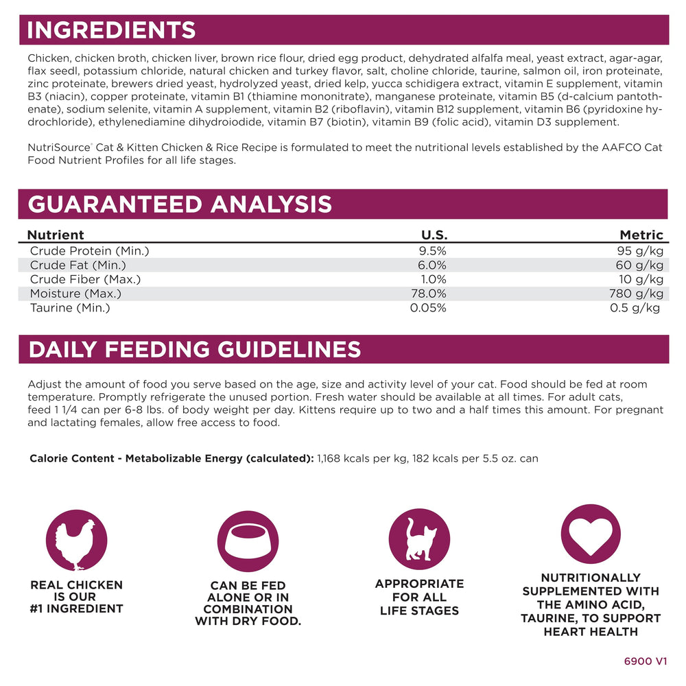 NutriSource chat mangeant montrant plaisir et hydratation apportée