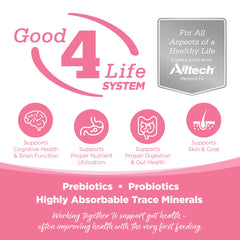 NutriSource étiquette ingrédients et BioPlex pour absorption améliorée