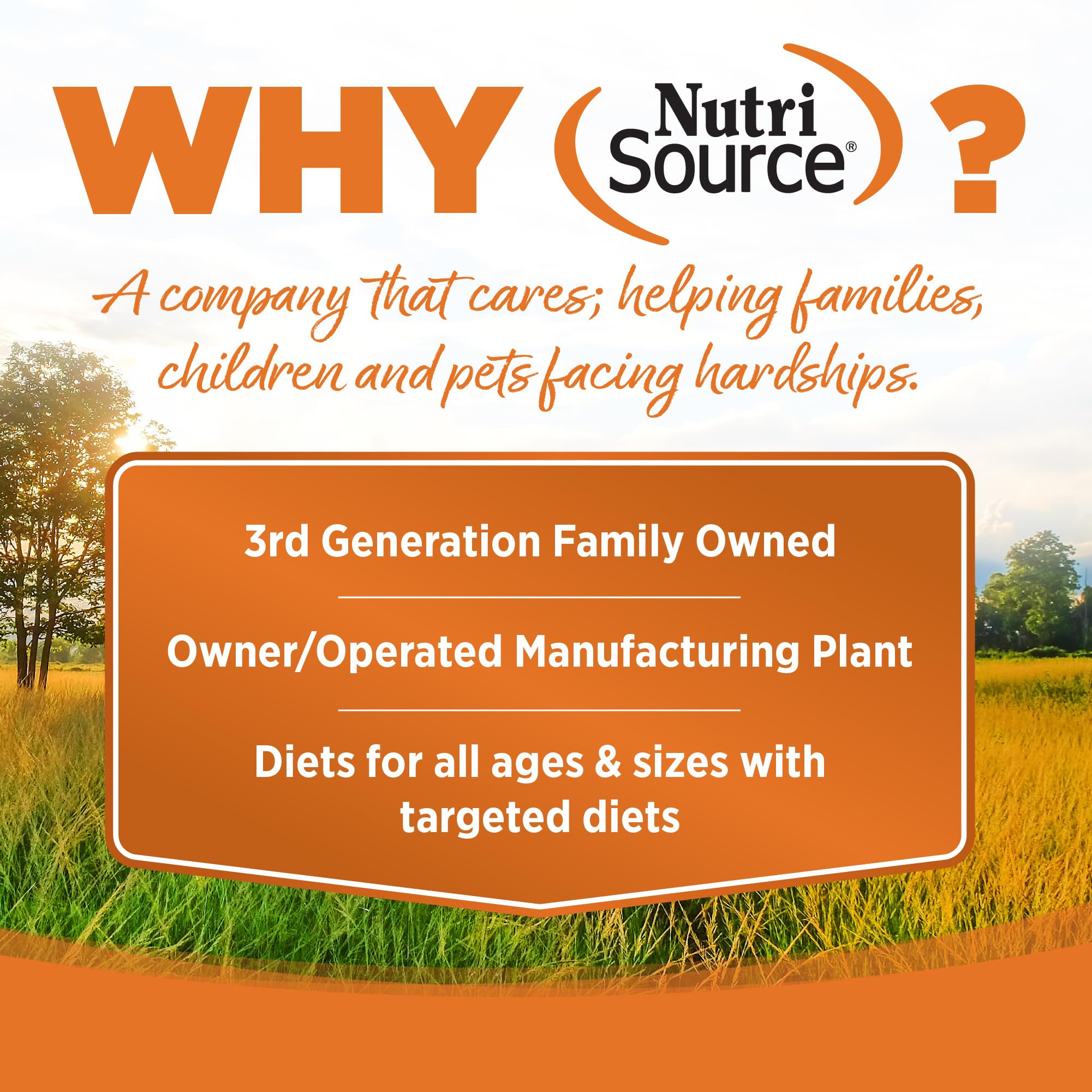 NutriSource étiquette nutritionnelle PureVita affichant ingrédients et garanties