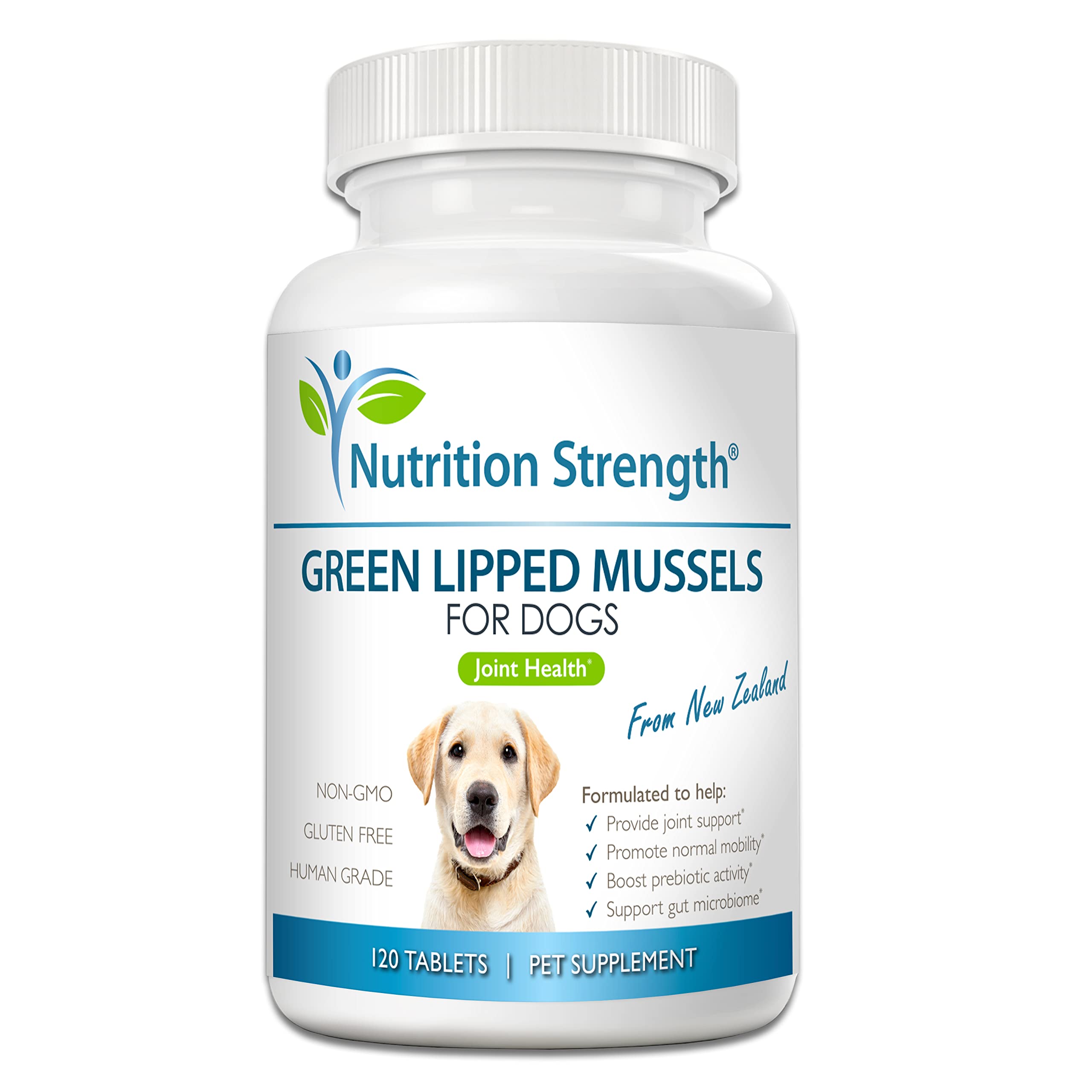 Nutrition Strength emballage avant montrant 120 comprimés pratique