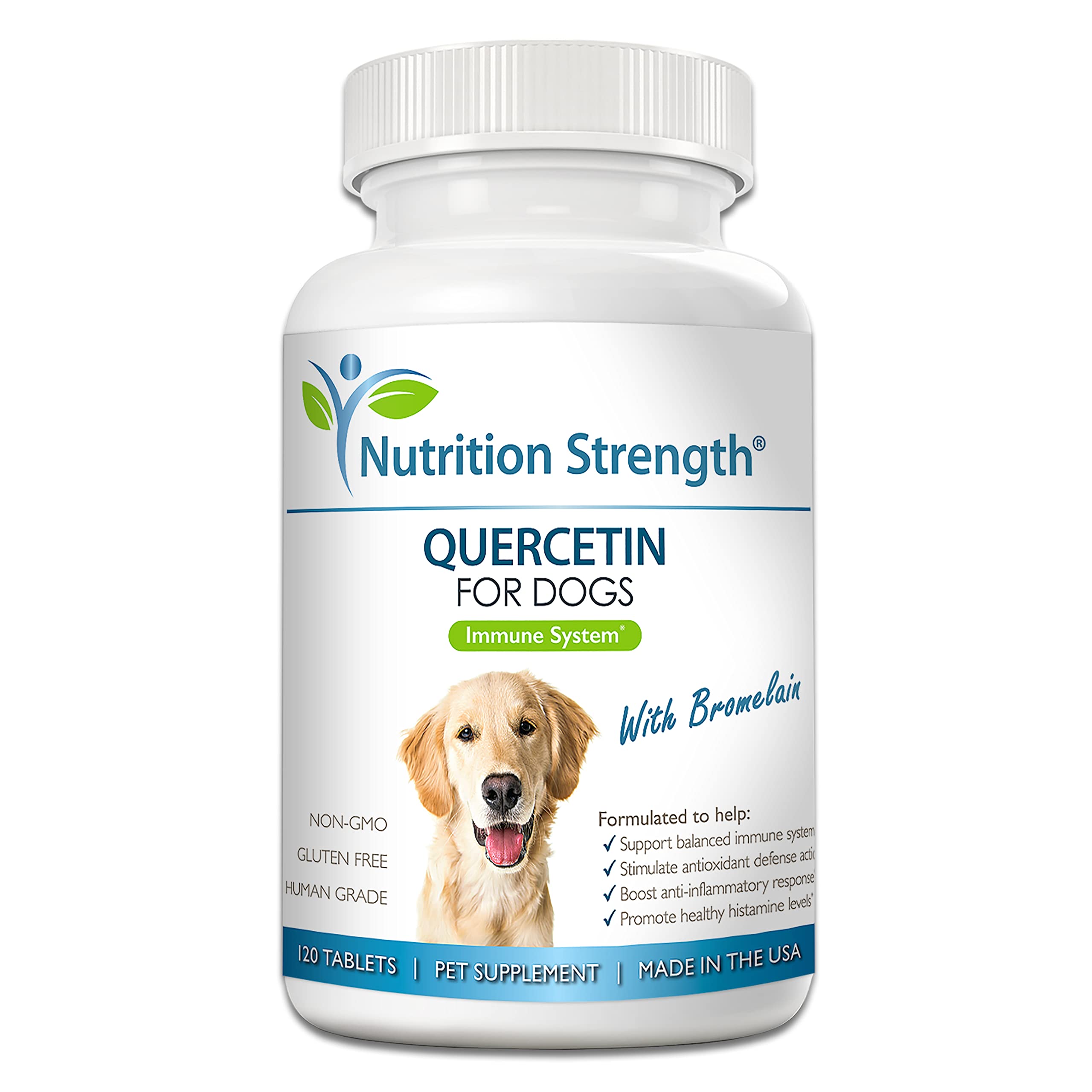 Nutrition Strength flacon avant montrant l'emballage et le format pratique