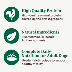 Nutro portion servie sur croquettes pour mélange nutritif