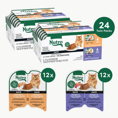 Nutro portion servie sur assiette, facilite la distribution quotidienne