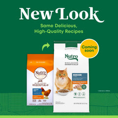 Nutro texture des croquettes met en valeur fermeté et appétence pour seniors
