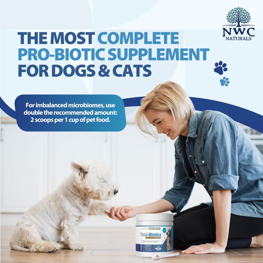 NWC Naturals Total-Biotics mélangé à croquettes pour activation des prébiotiques