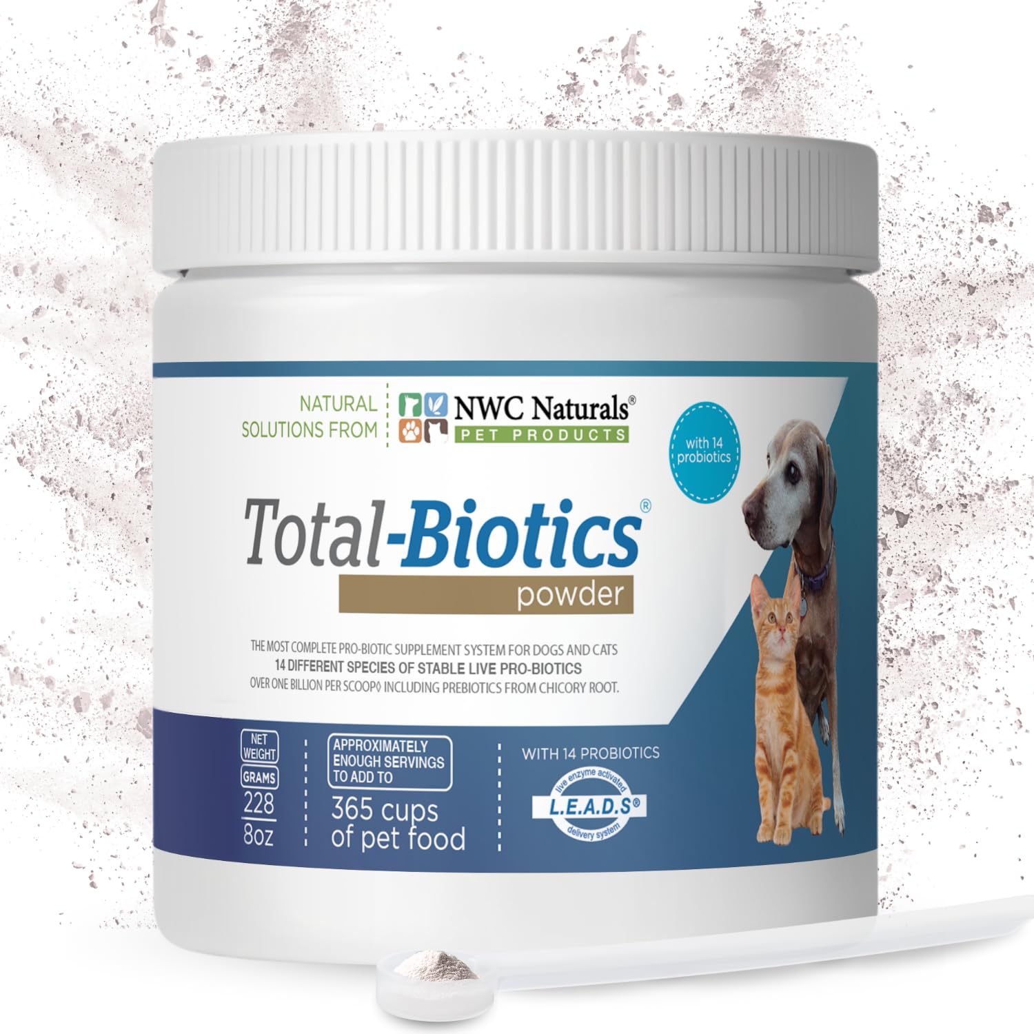NWC Naturals Total-Biotics pot dans cuisine illustrant usage quotidien simple