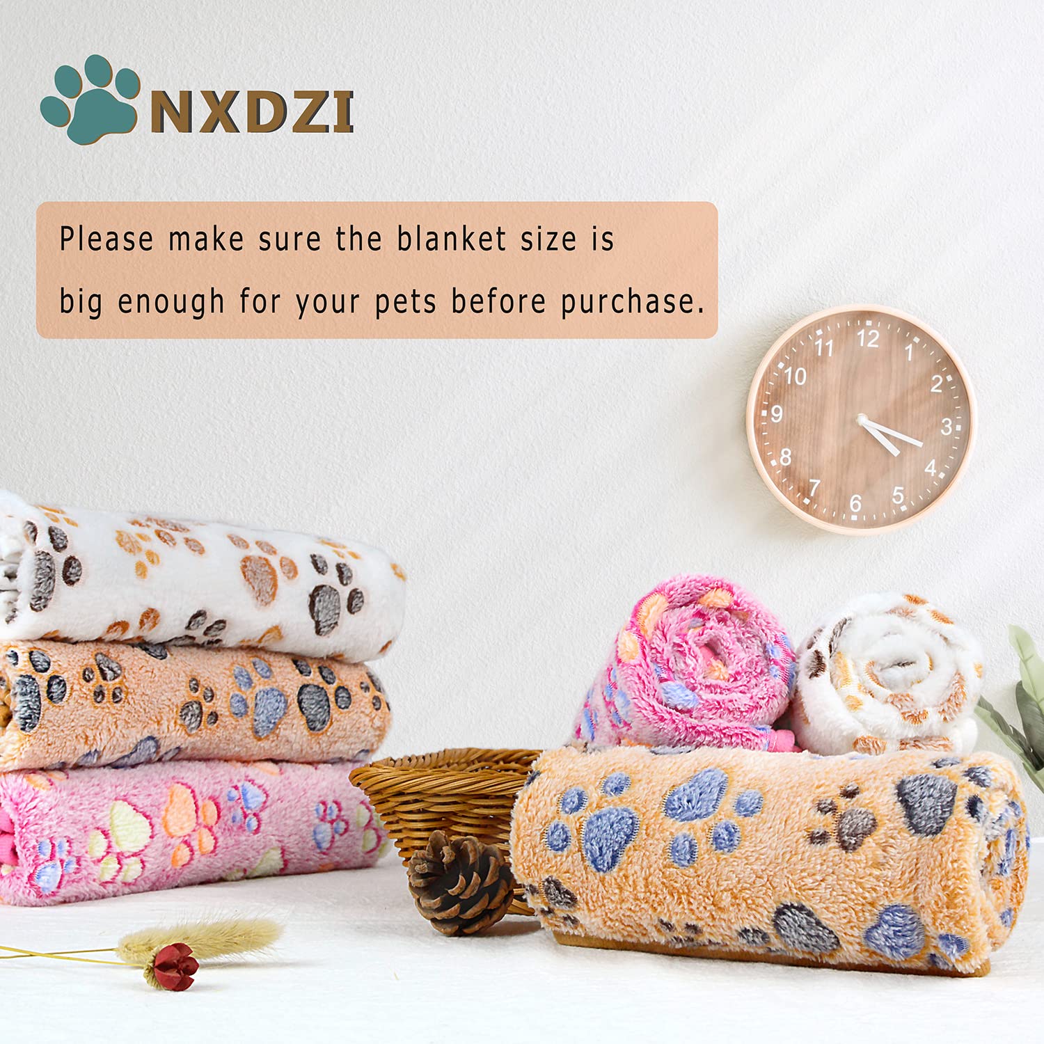 NXDZI comparaison taille 104x78 cm pour chien moyen-grand pratique
