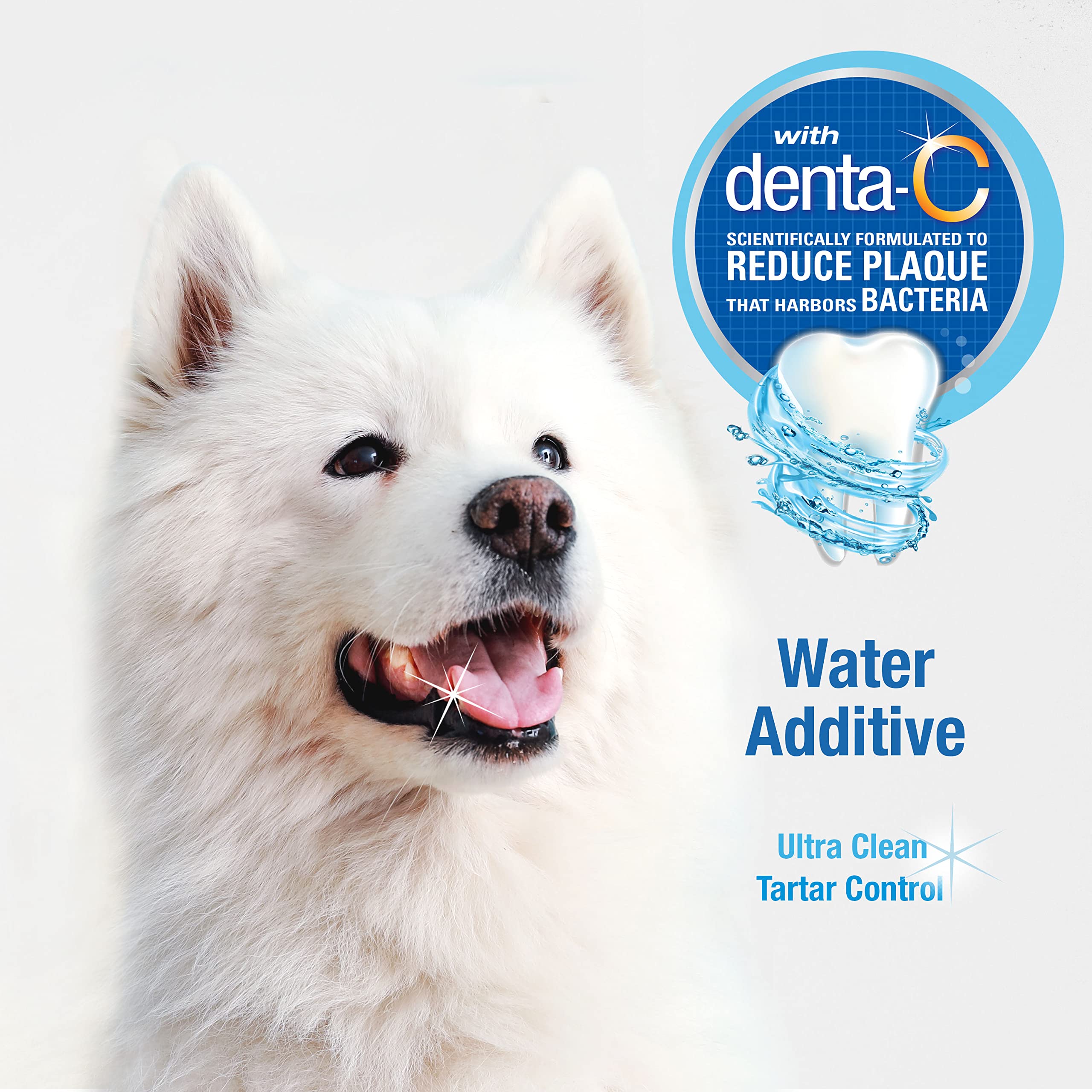 Nylabone additif ajouté à une fontaine pour chien pour rafraîchir l’haleine continuellement