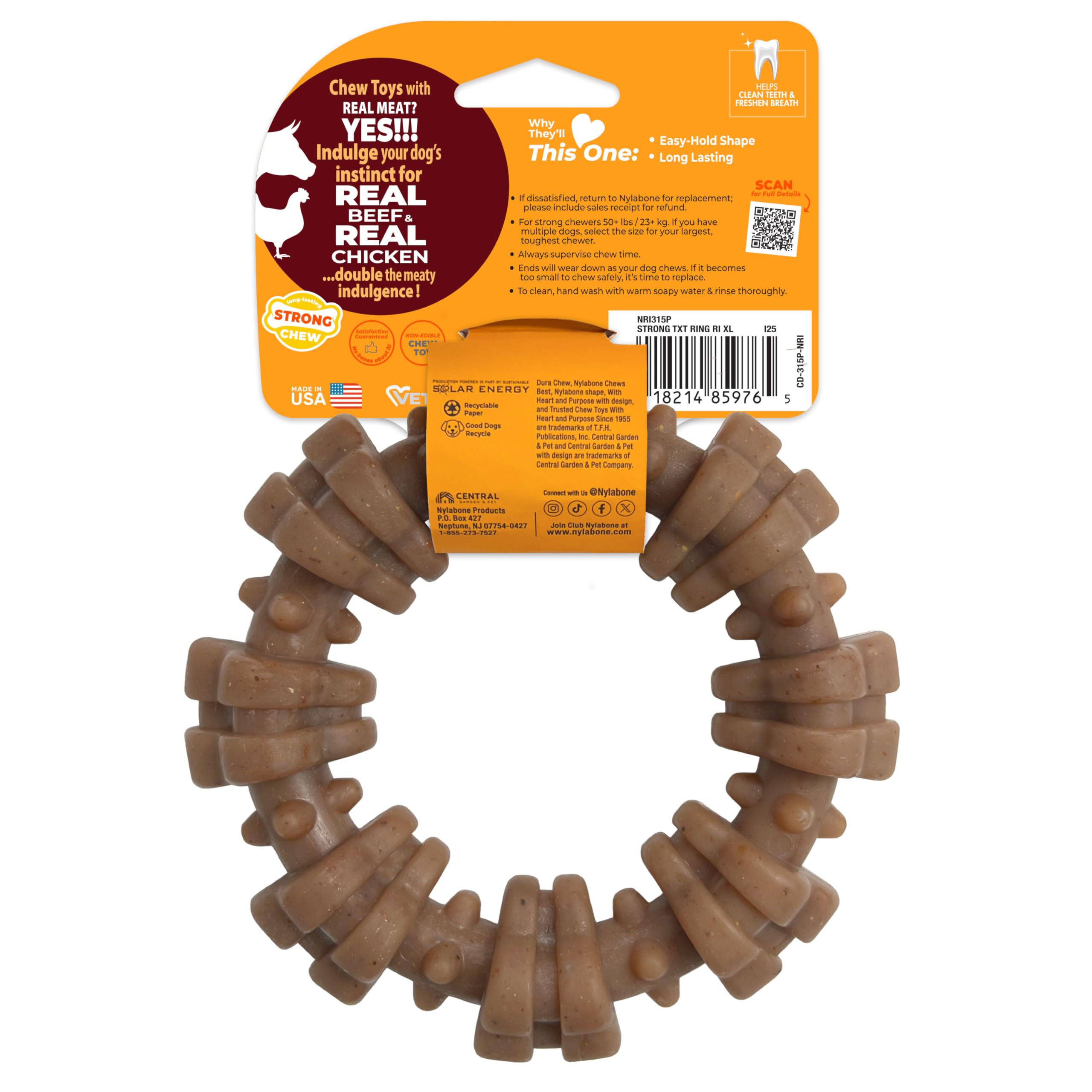 Nylabone comparaison avec os traditionnel illustrant durabilité supérieure