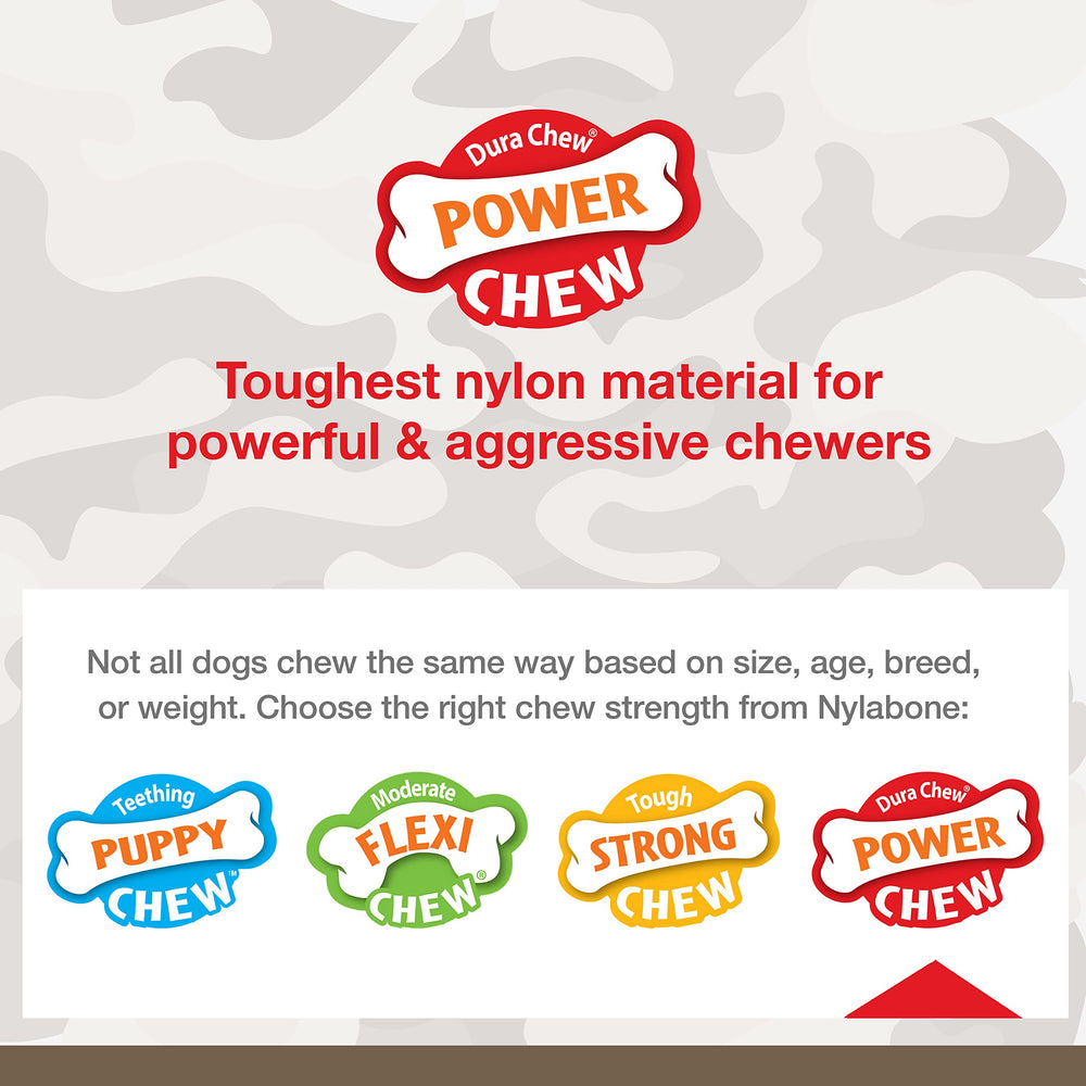 Nylabone zoom sur motif camouflage unique édition limitée